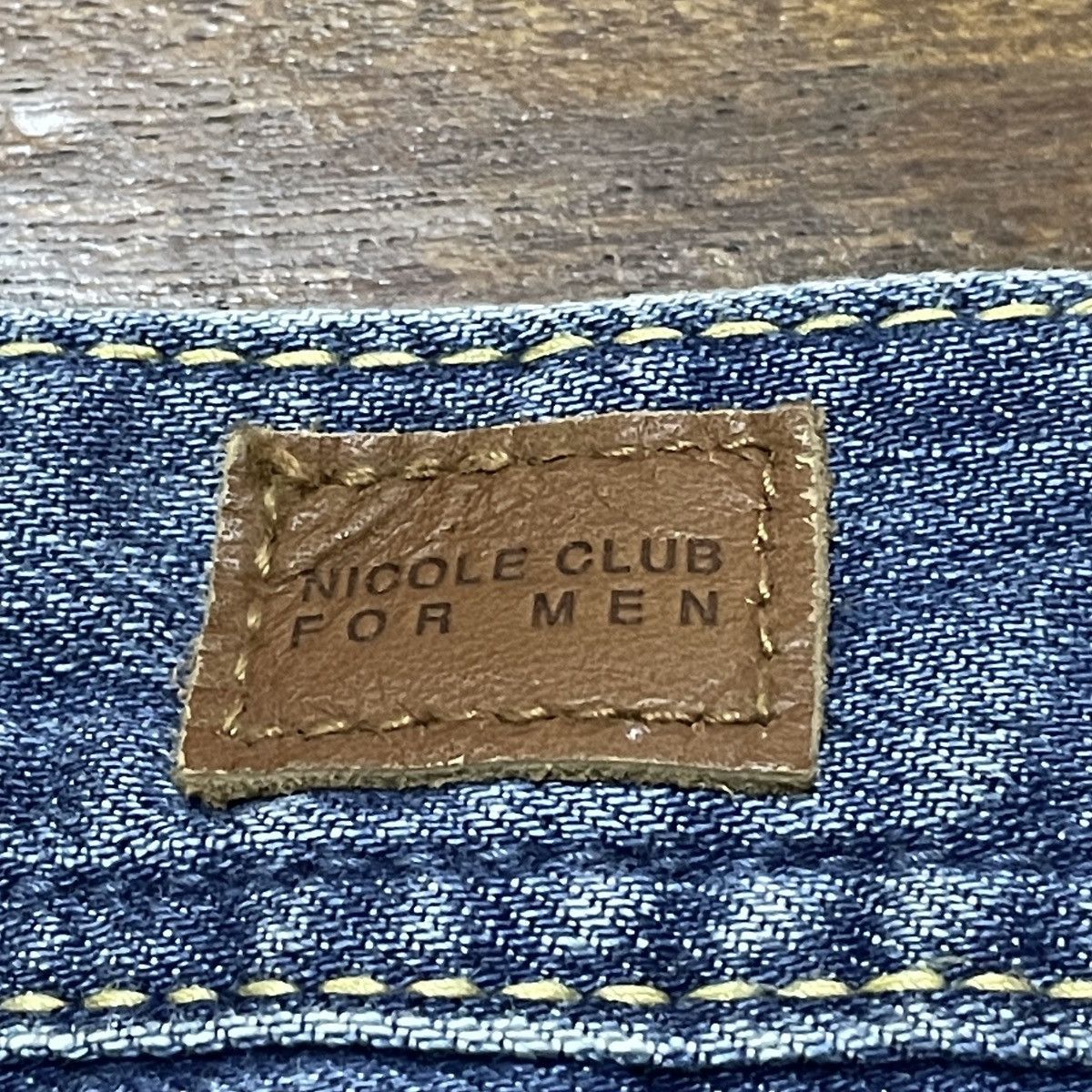 14th Addiction Rare Design Vintage Brand Nicole Club Flared Jeans 1990s Size US 33 - 9 Thumbnail