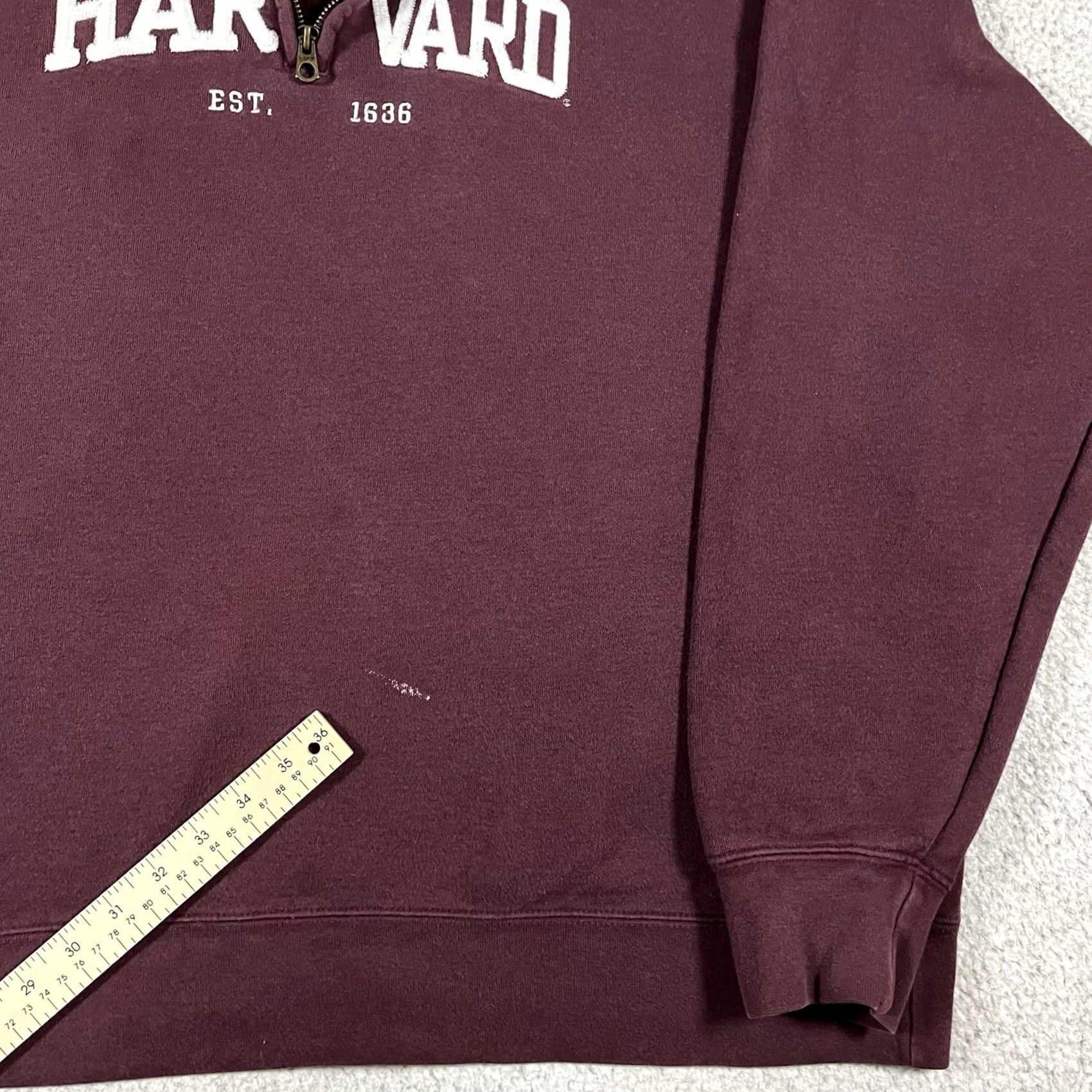 Jansport VINTAGE Harvard 1/4 Zip Pullover Mens 2XL Sweatshirt Embroidered JanSport 90s Size US XXL / EU 58 / 5 - 2 Thumbnail