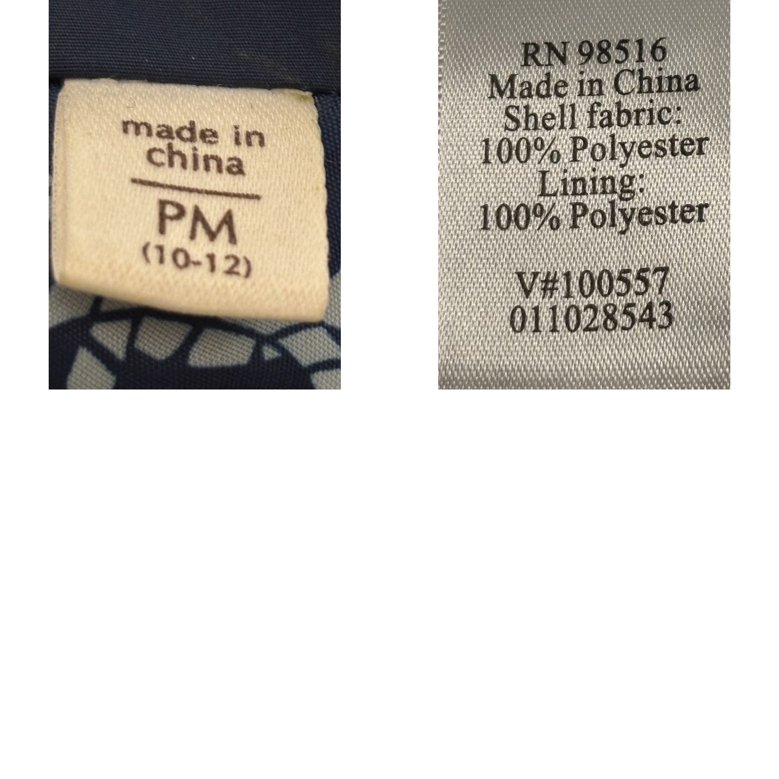 Coldwater Creek COLDWATER CREEK Women's Anorak Jacket Windbreaker Lightweight PM Petites Blue Fall Spring Size M / US 6-8 / IT 42-44 - 8 Thumbnail