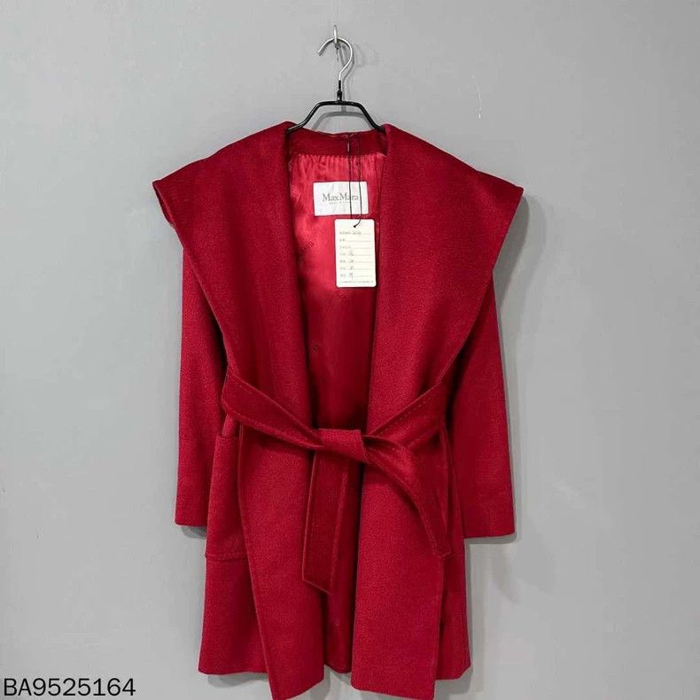 Max Mara Max Mara Railto red bathrobe coat Size S / US 4 / IT 40 - 1 Thumbnail