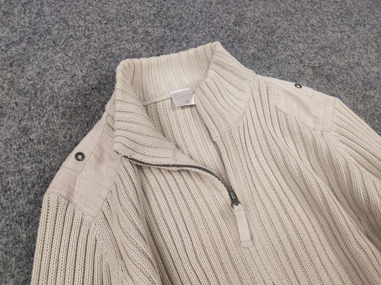 Japanese Brand Vintage if six was nine Zip ribbed sweater Hysteric Y2K LGB Size US S / EU 44-46 / 1 - 4 Thumbnail