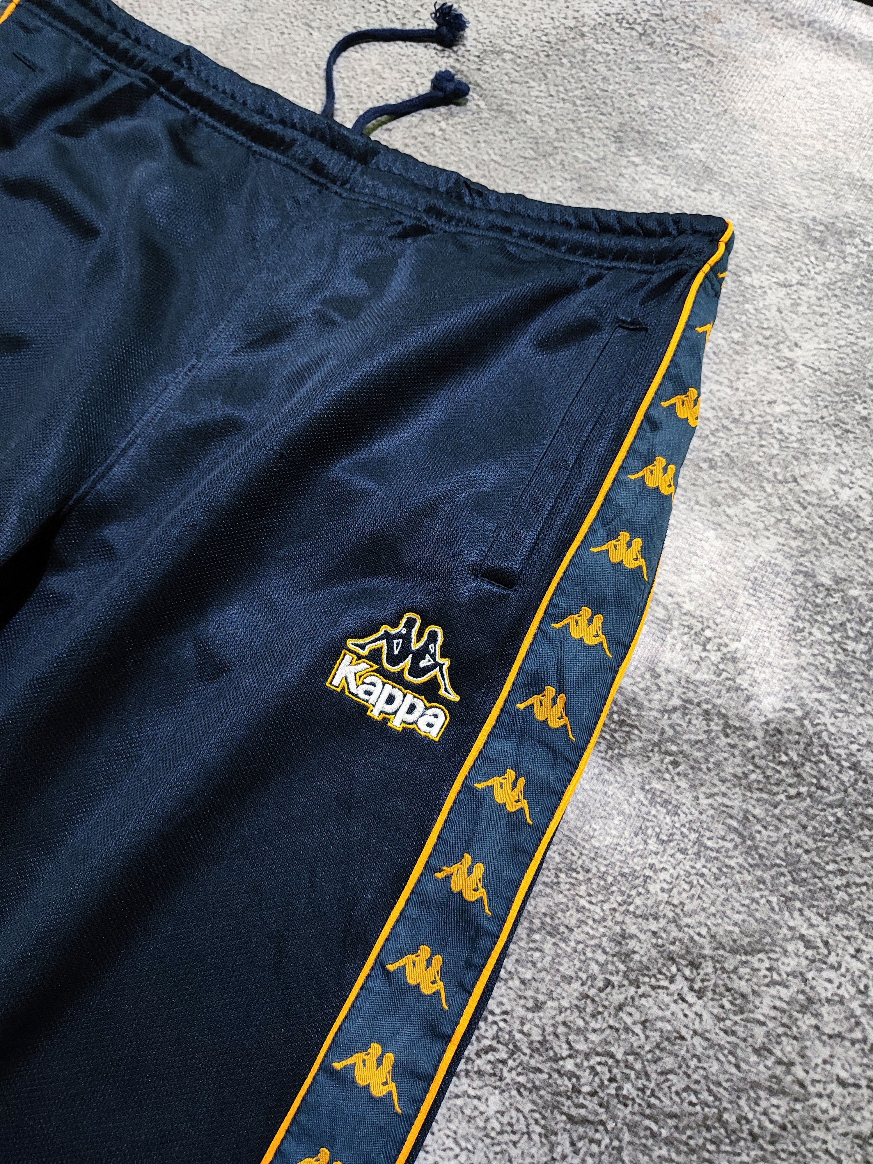 Kappa Vintage Y2k Kappa Baggy Track Pants Size US 35 - 3 Thumbnail