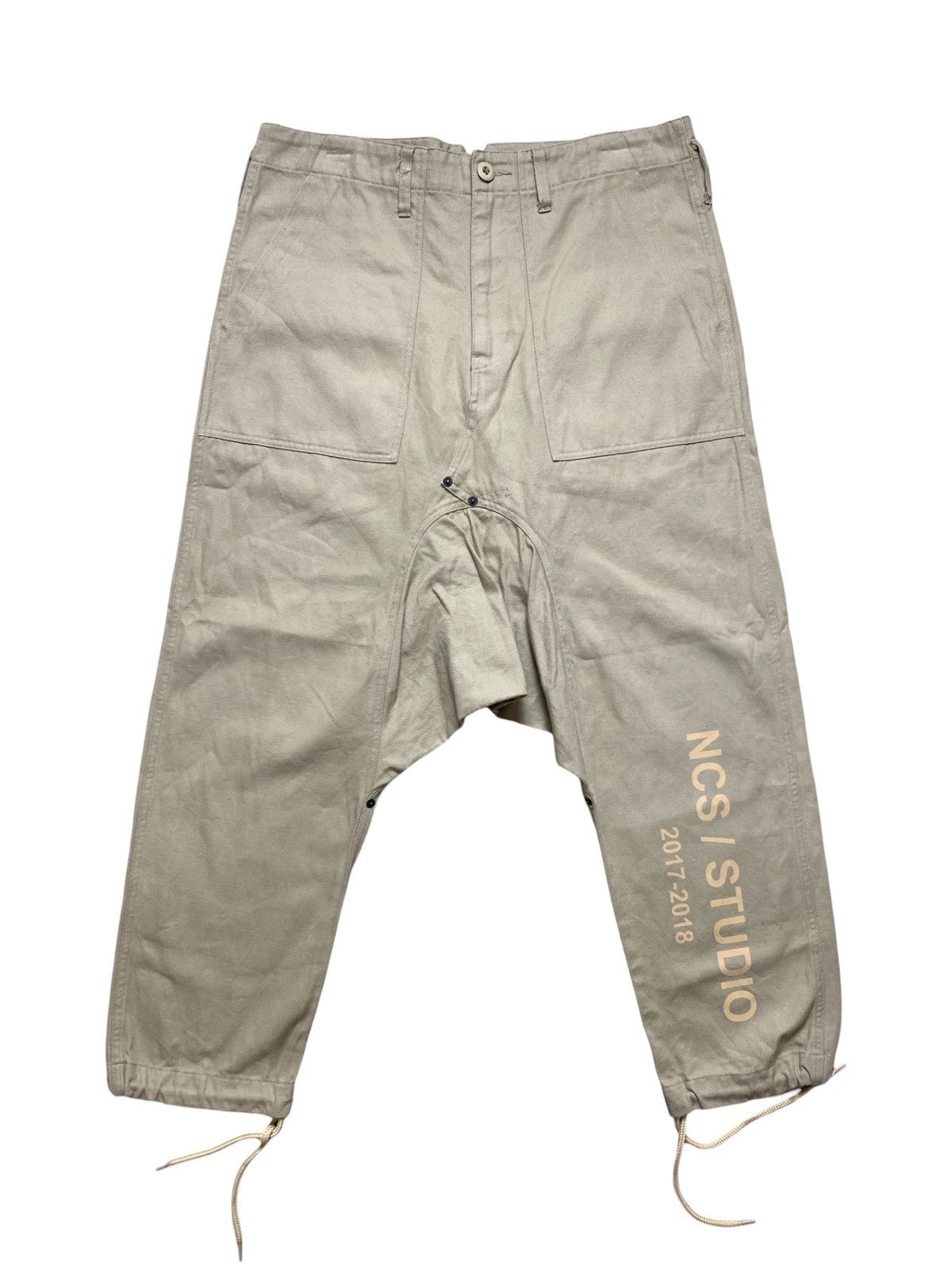 2000s DRKSHDW CUT OFF CROPPED TROUSERS
