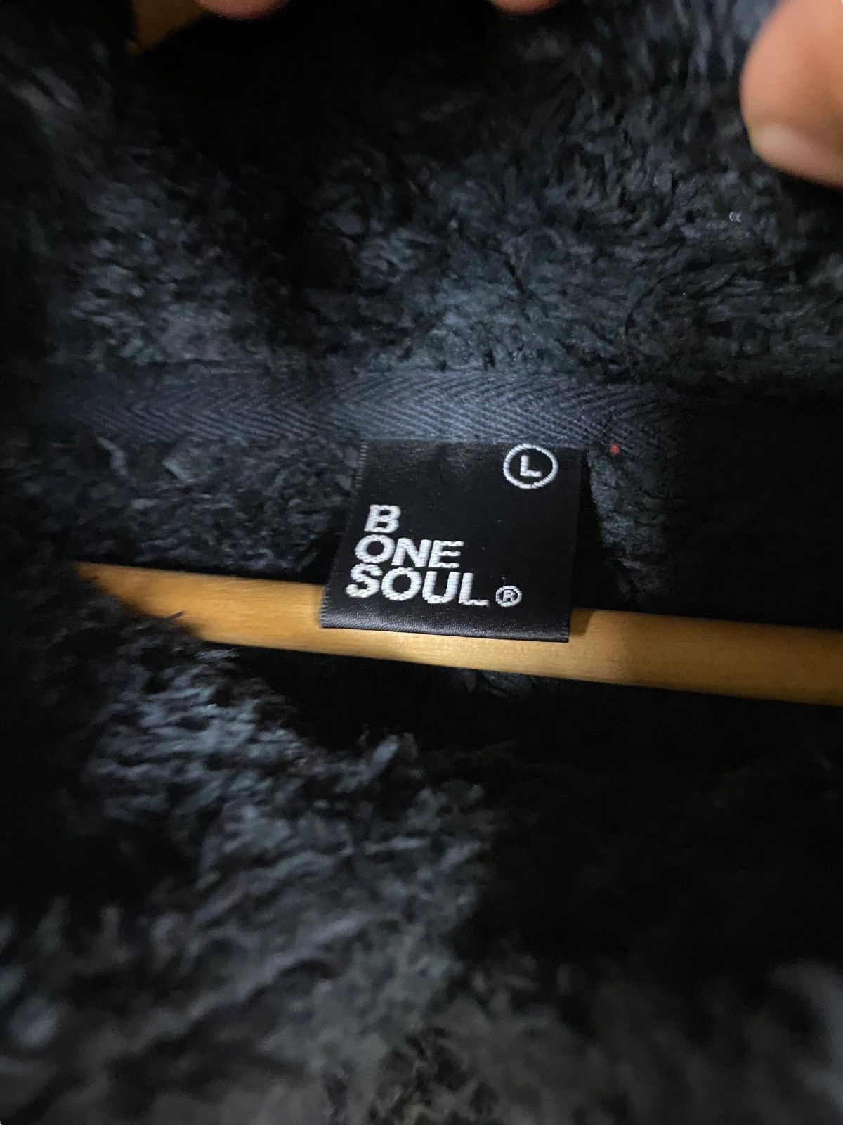 Japanese Brand Japanese Brand B One Soul Simons Riot Inspired Sherpa Hoodie Size US L / EU 52-54 / 3 - 12 Thumbnail