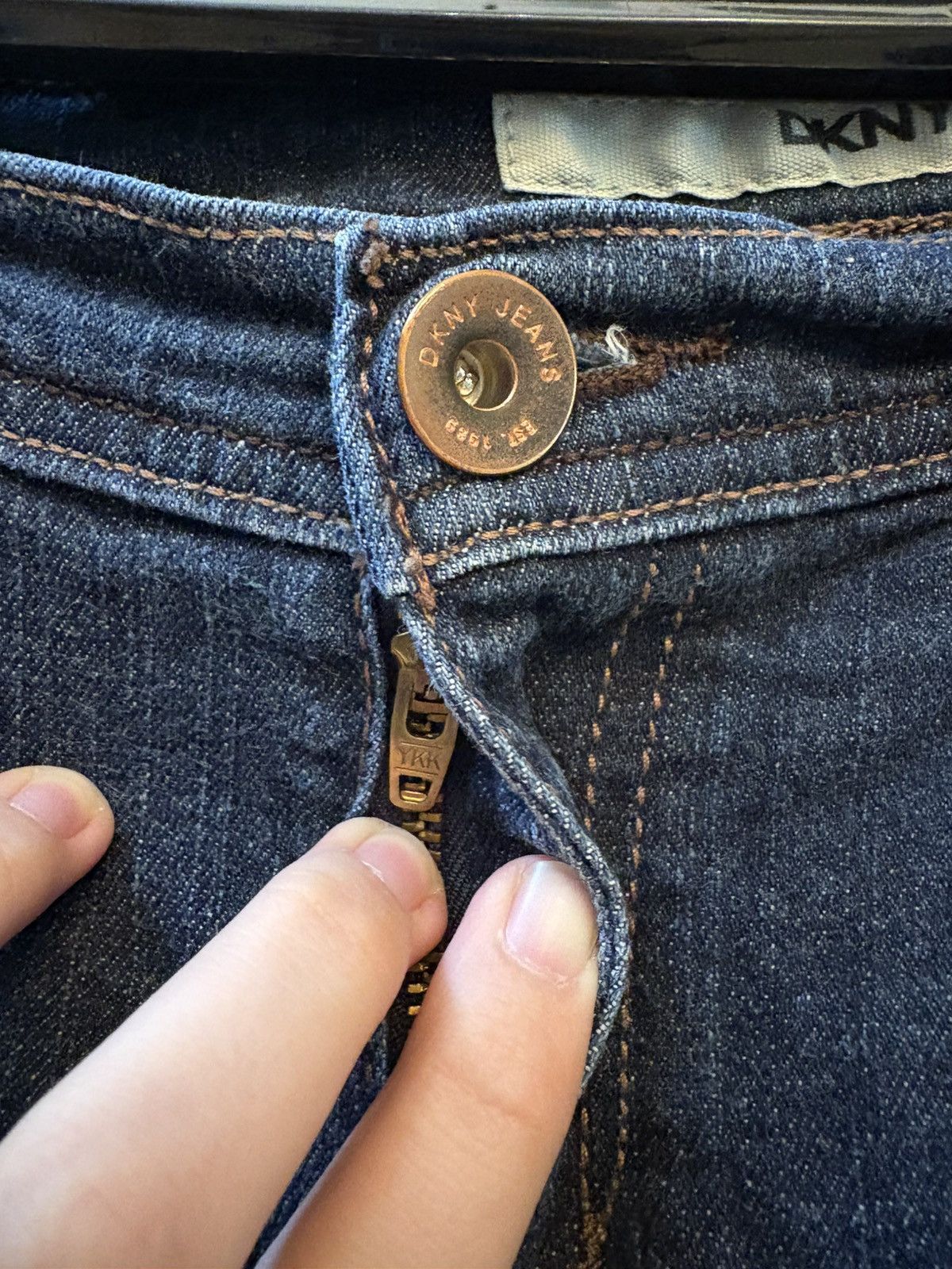 DKNY Vintage DKNY chelsea jean Size 32" / US 10 / IT 46 - 3 Thumbnail