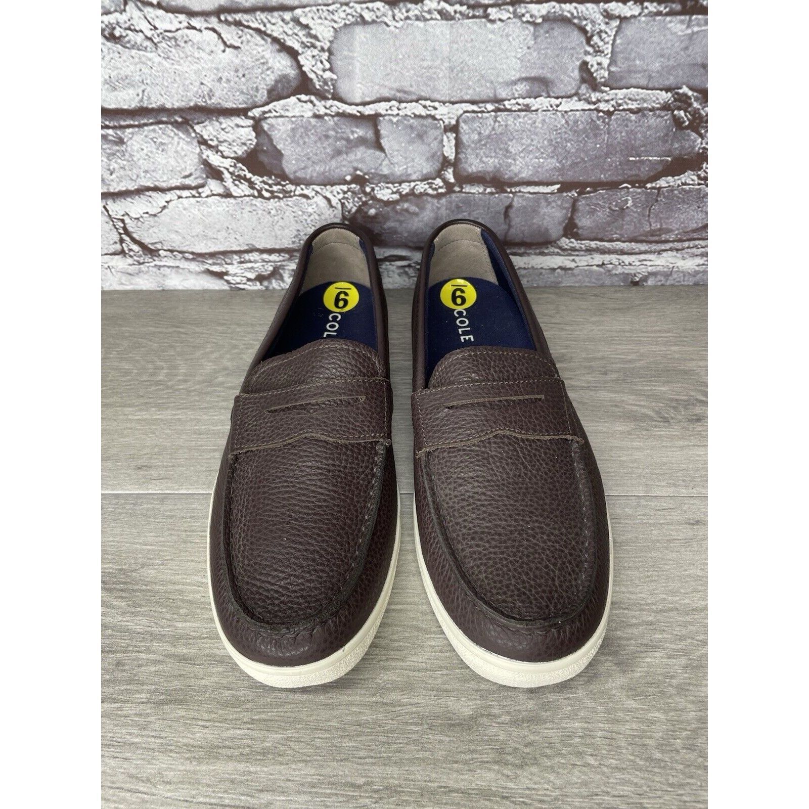 Cole Haan Cole Haan Brown Leather Penny Loafers Casual Slip On Shoes M Size US 9 / EU 42 - 2 Thumbnail