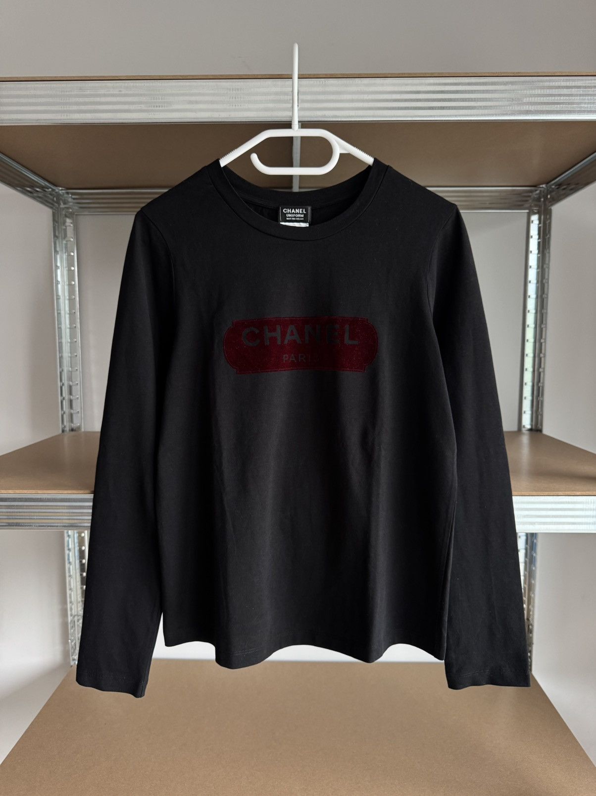 Chanel Chanel uniform t-shirt | Grailed