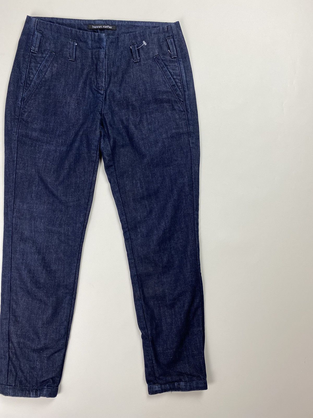 hannes roether Hannes Roether ladies Avant-garde denim jeans size S Size 25" / US 0 / IT 36 - 3 Thumbnail