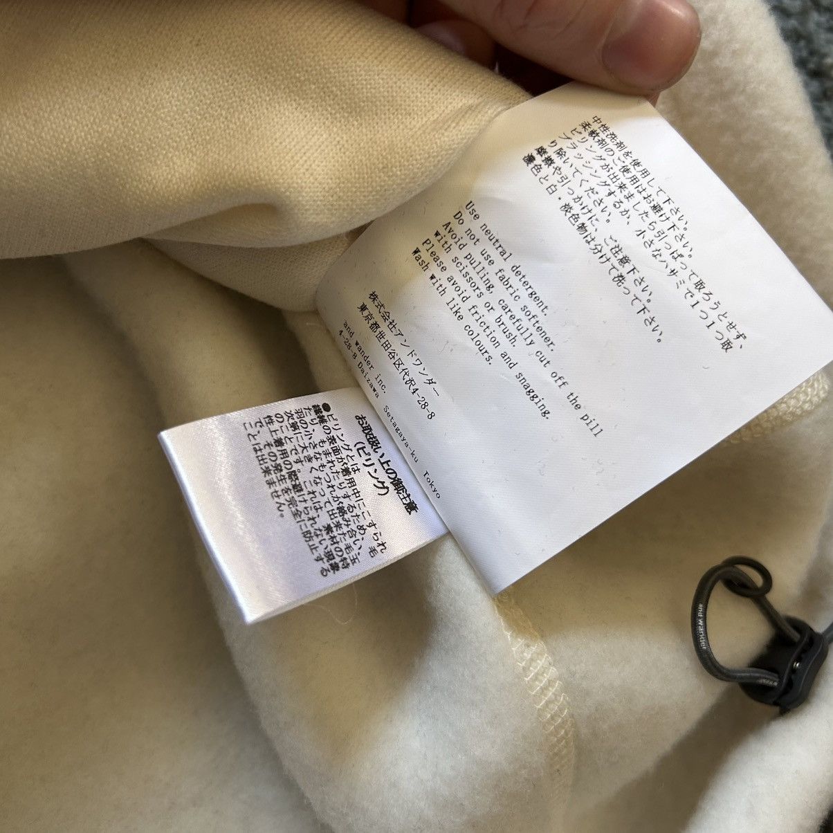 And Wander 574-4281144 031 and wander wool fleece pullover quartersnap Size US XL / EU 56 / 4 - 13 Thumbnail