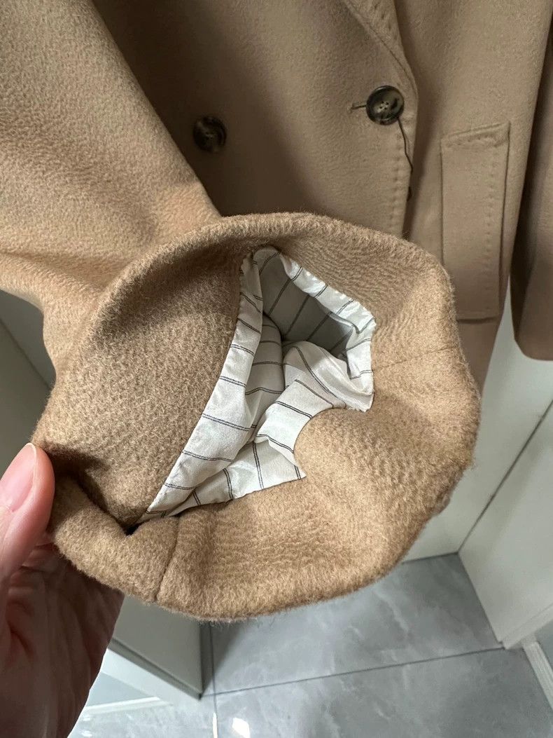 Max Mara Max Mara Black camel coat Size S / US 4 / IT 40 - 3 Thumbnail