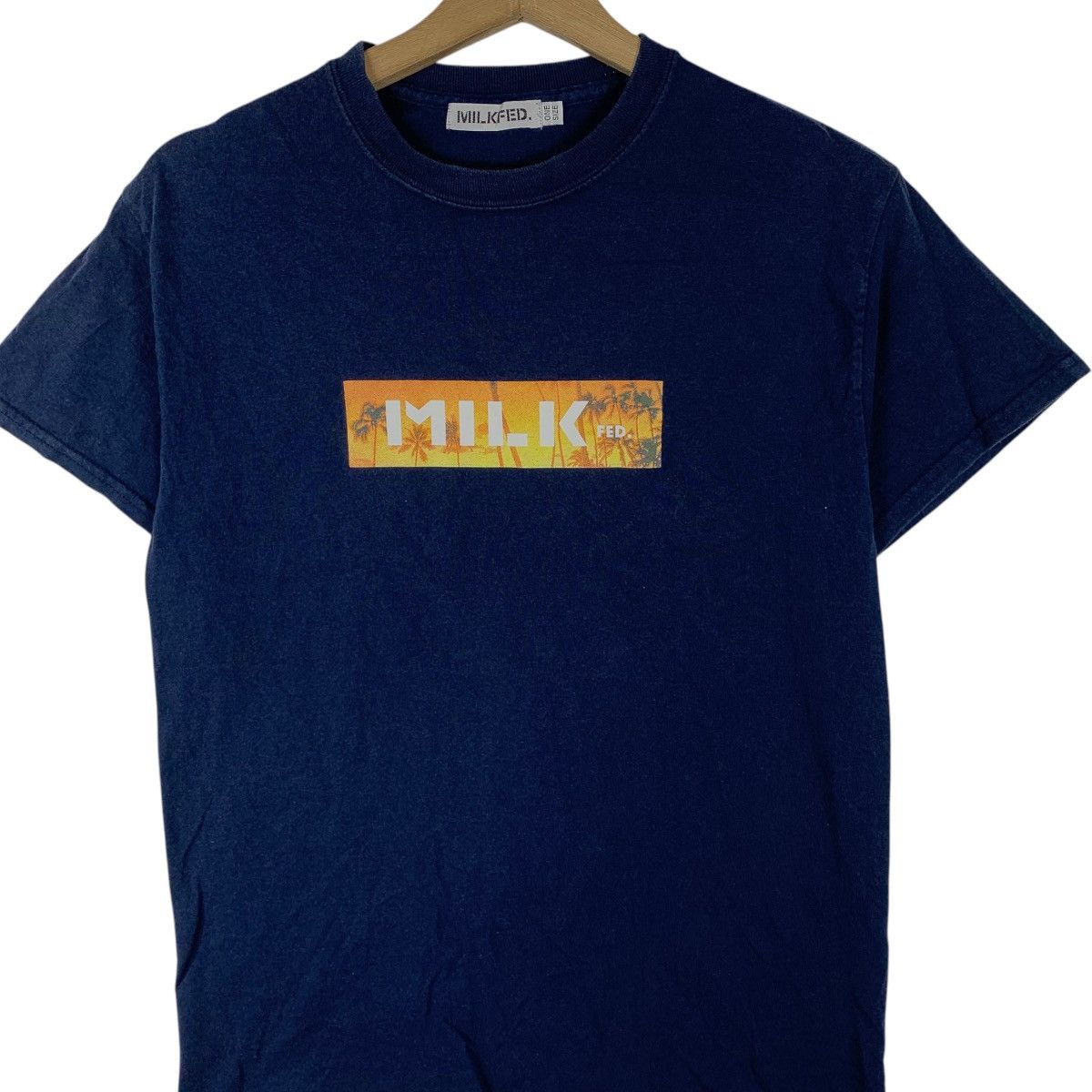 Vintage MILKFED JAPAN HEAVEN27 Box Logo Collection Tee Shirt Top Size US S / EU 44-46 / 1 - 3 Thumbnail