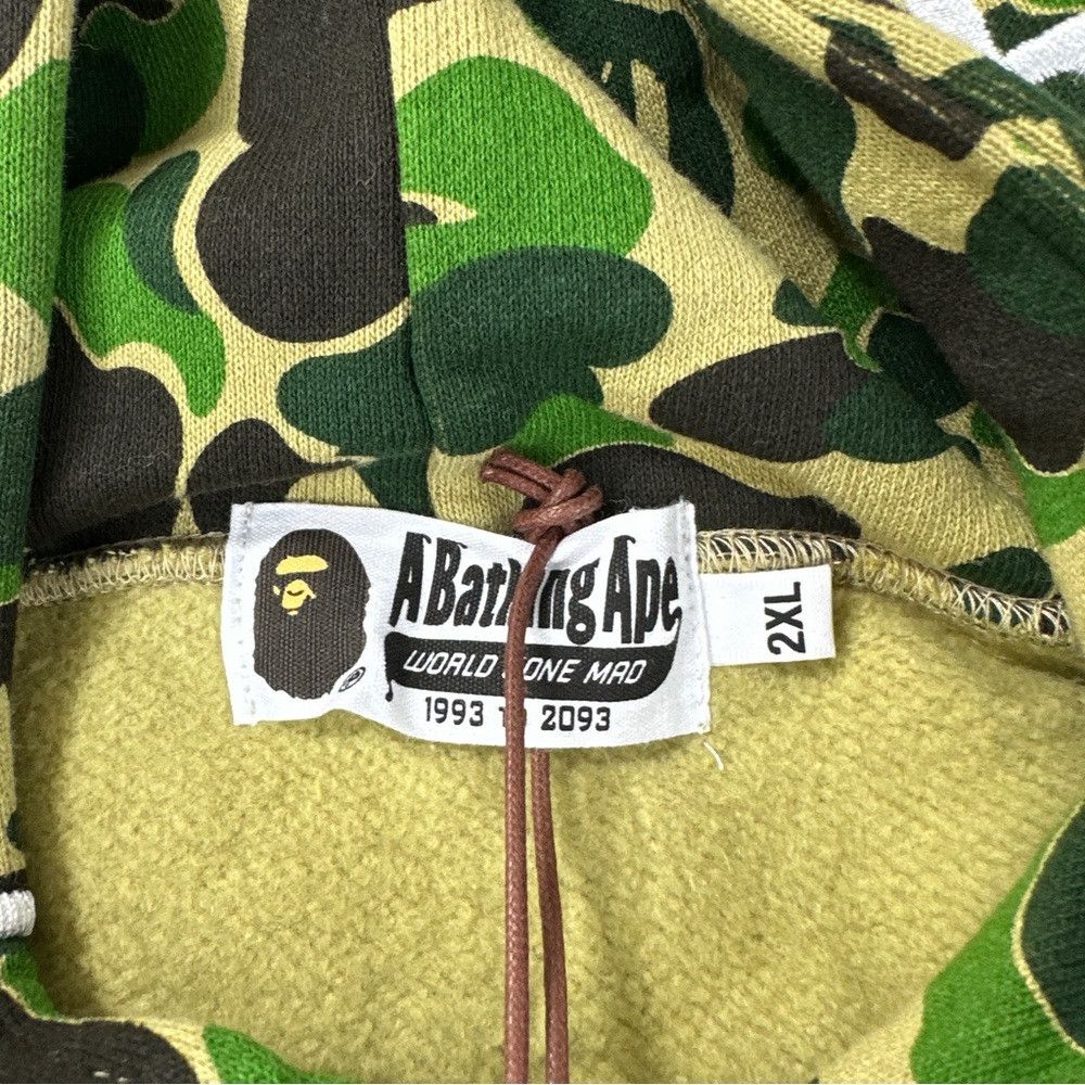 Bape ABC Camo 2nd Ape Wide Full Zip Hoodie Size US XXL / EU 58 / 5 - 6 Thumbnail