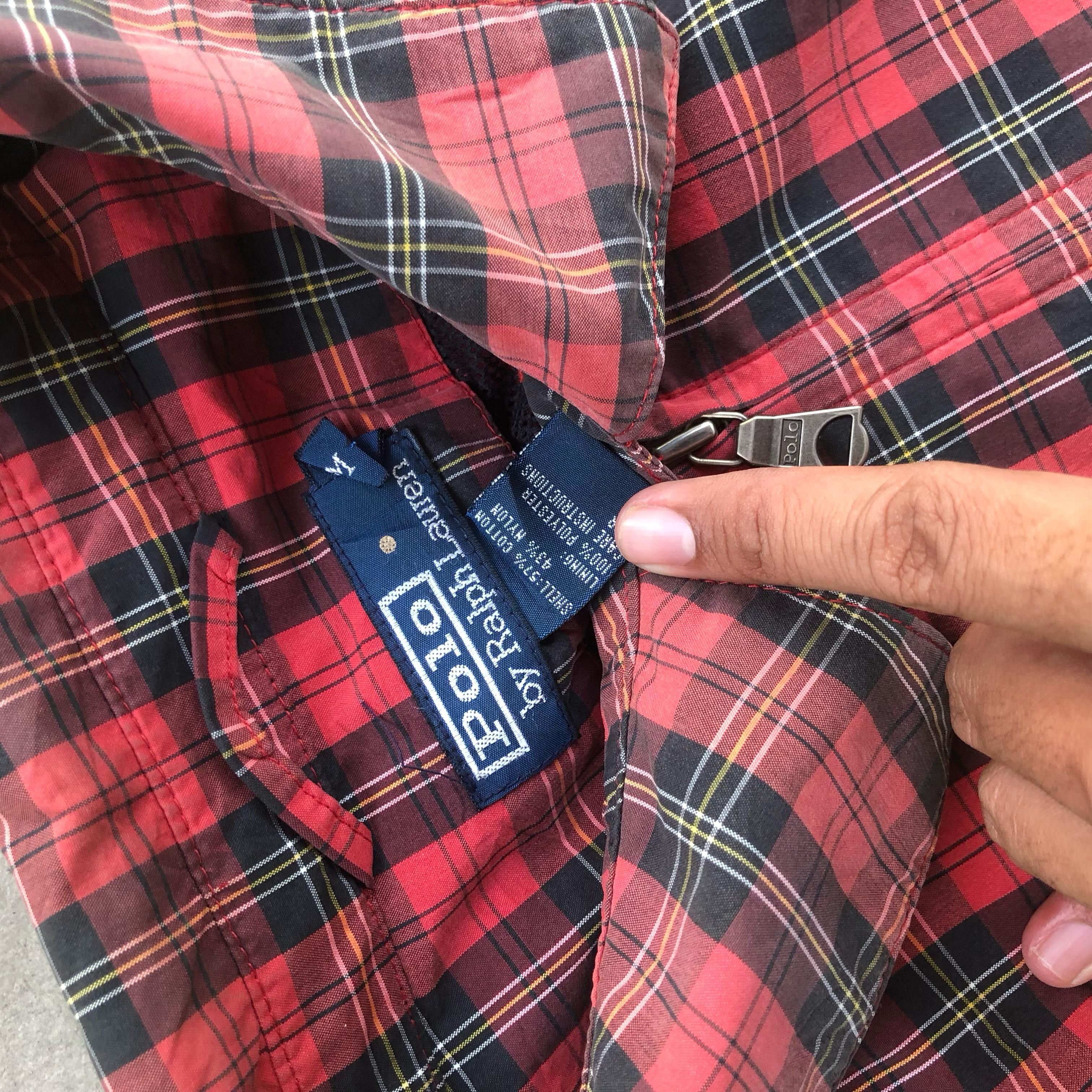 Polo Ralph Lauren Polo Ralph Lauren Tartan Work Jacket Size US M / EU 48-50 / 2 - 6 Thumbnail
