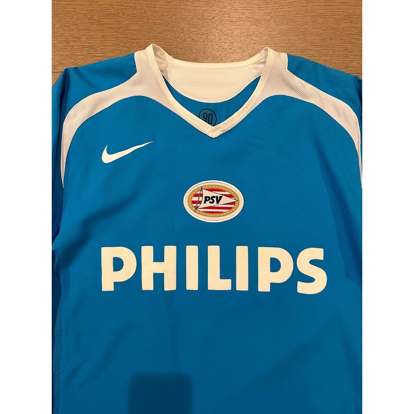 Nike PSV EINDHOVEN 2005 2006 PLAYER ISSUE NIKE FOOTBALL SHIRT L Size US L / EU 52-54 / 3 - 2 Thumbnail
