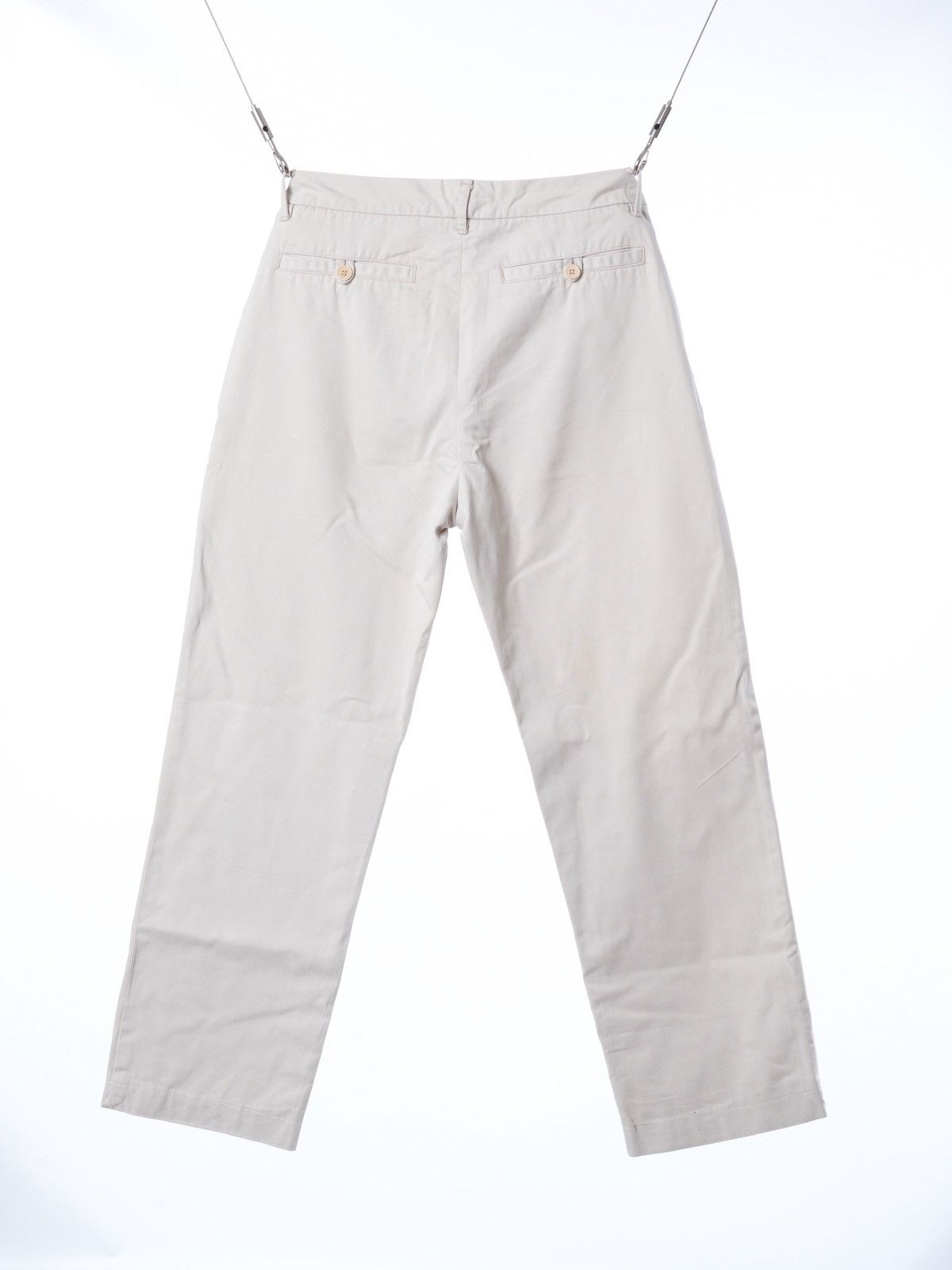 Helmut Lang Vintage Helmut Lang Beige Pants Chino trousers RARE Size 27" / US 4 / IT 40 - 2 Thumbnail