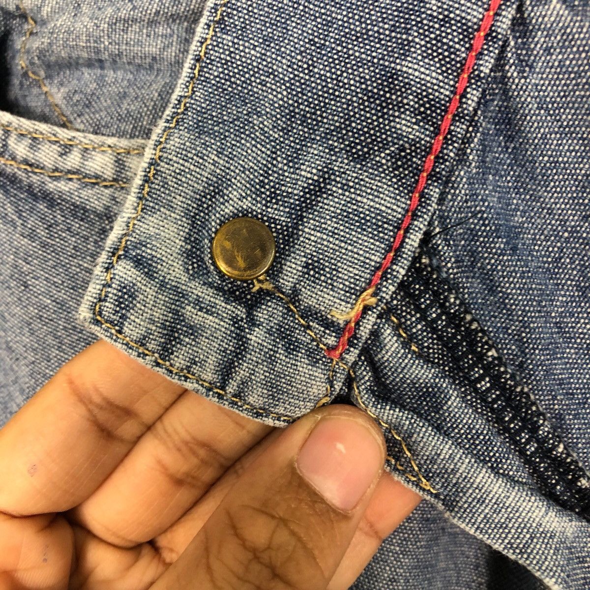 Japanese Brand 📌Vintage Denim Jeans Pink House Karl Helmut Japan Size 32" / US 10 / IT 46 - 21 Thumbnail