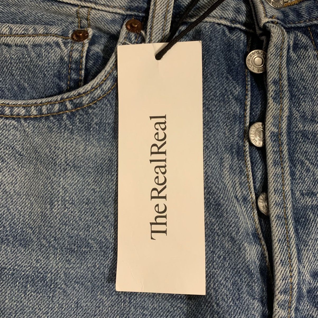 RE/DONE RE / DONE WOMENS STOVE PIPE JEANS Size 27" / US 4 / IT 40 - 5 Thumbnail