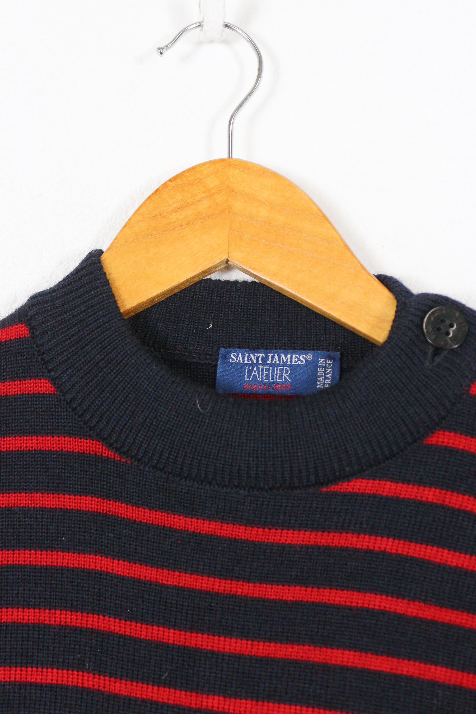 Saint James Saint James l’atelier Breton Striped Sailor Sweater Size M / US 6-8 / IT 42-44 - 5 Thumbnail