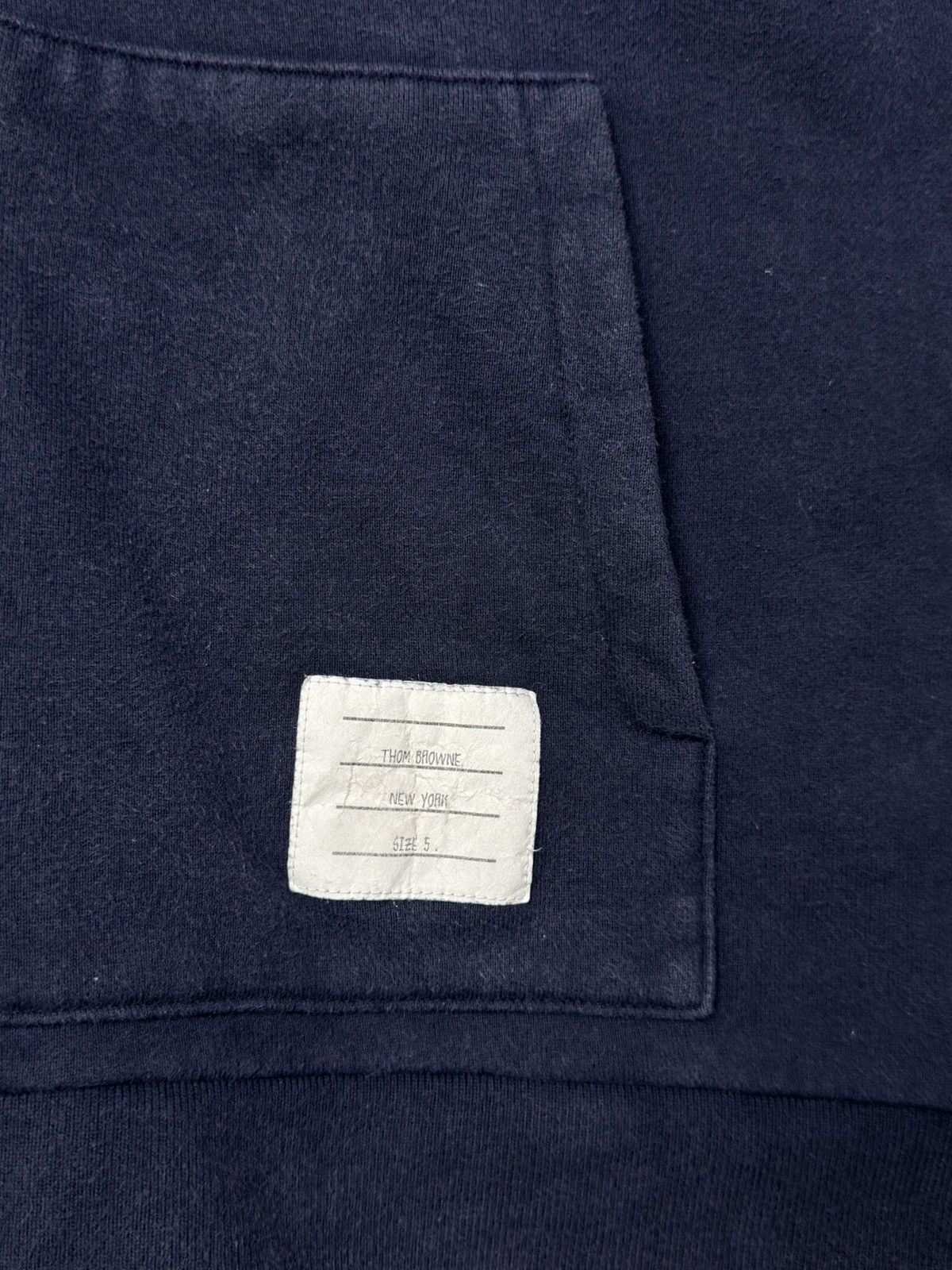 Thom Browne Thom Browne 4-Bar Zip-Up Hoodie Size US XL / EU 56 / 4 - 6 Thumbnail