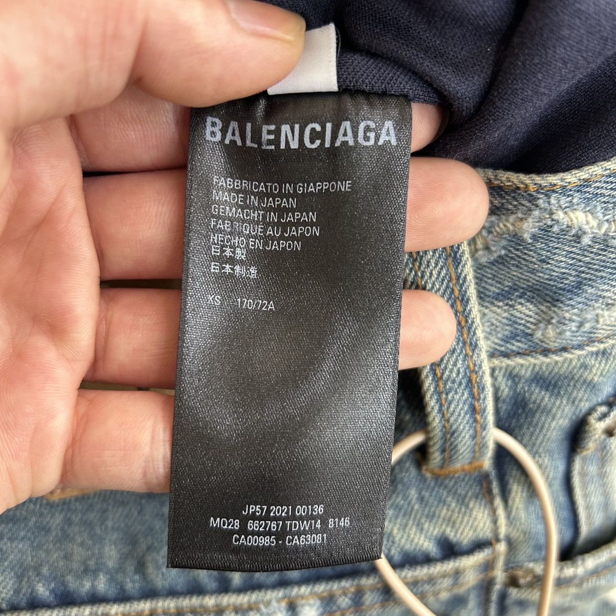 Balenciaga Balenciaga 21FW Destroy Denim Size US 32 / EU 48 - 4 Thumbnail