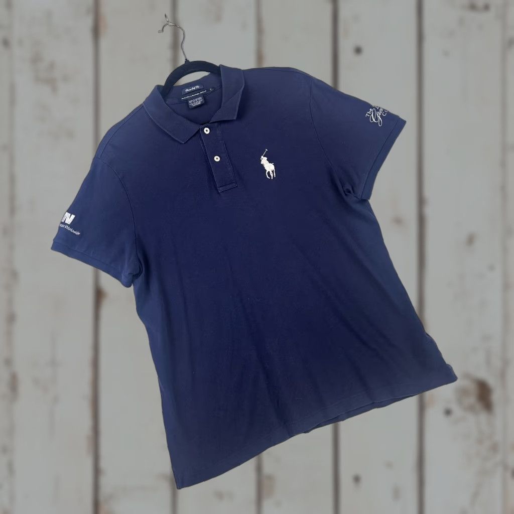 Polo Ralph Lauren Ralph Lauren Golf Polo Shirt Mens XL Greenbrier Classic Embroidered Polo Bear Embroidered Logo Polished Classic Cotton Spandex Short Sleeve Size US XL / EU 56 / 4 - 1 Thumbnail
