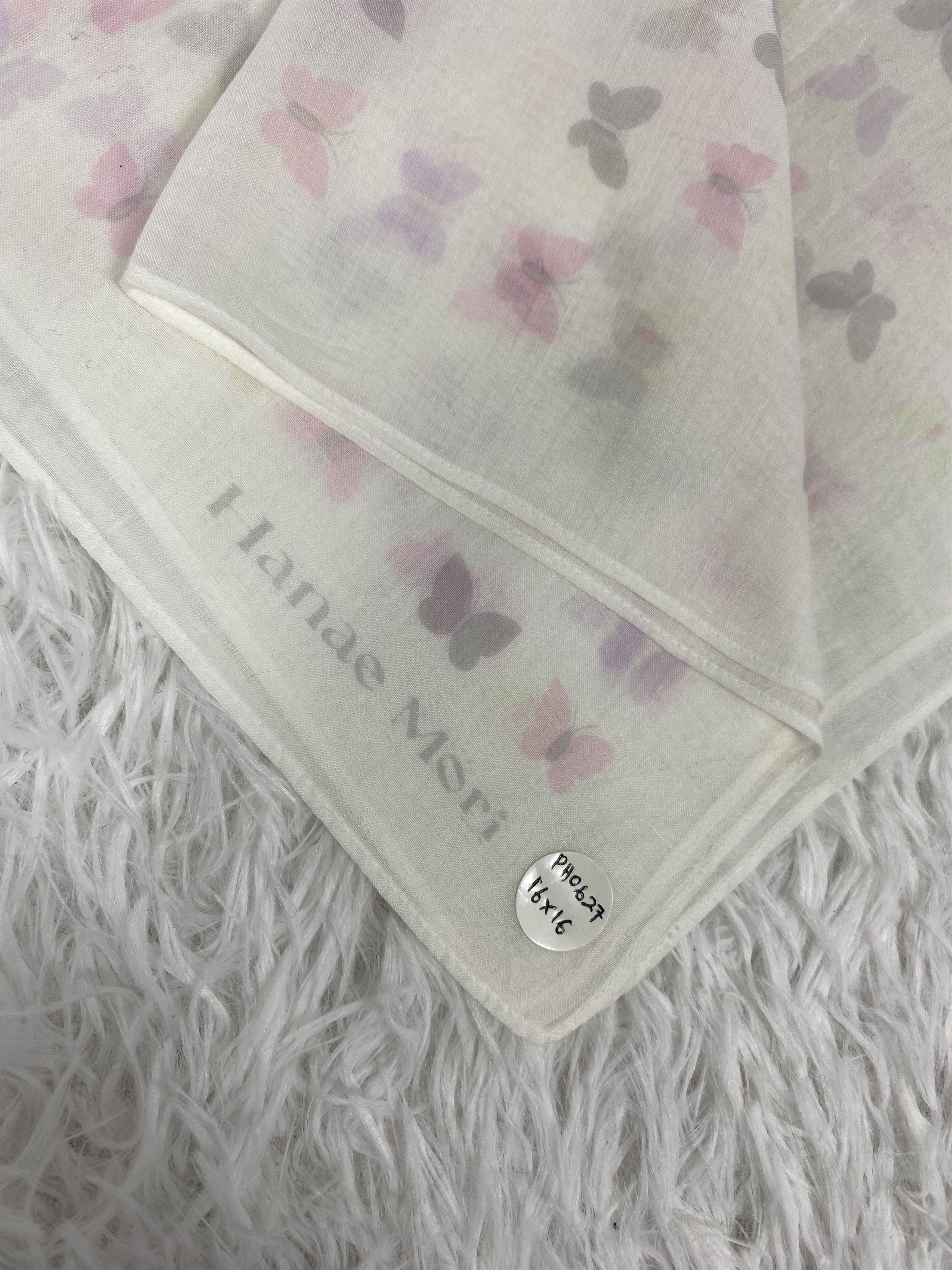 Hanae Mori × Vintage Vintage Hanae Mori Handkerchief Neckerchief PH0627 Size ONE SIZE - 2 Thumbnail