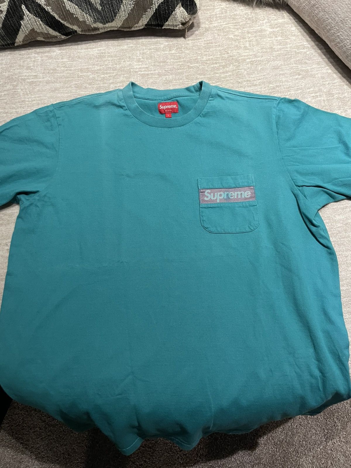 Supreme Supreme Pocket Tee Size US L / EU 52-54 / 3 - 1 Thumbnail