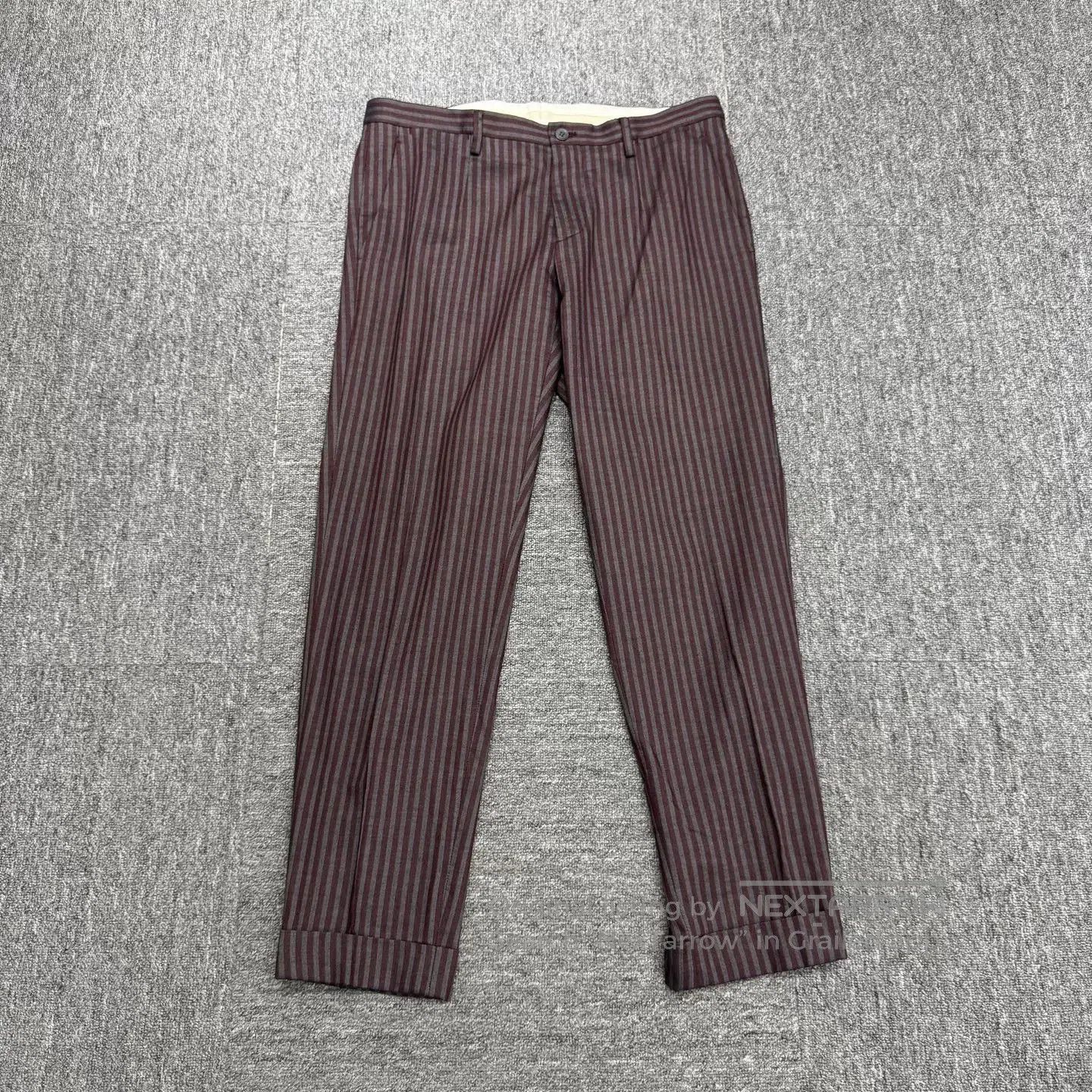 Dolce & Gabbana DG Striped Casual Pants. Size US 30 / EU 46 - 1 Thumbnail