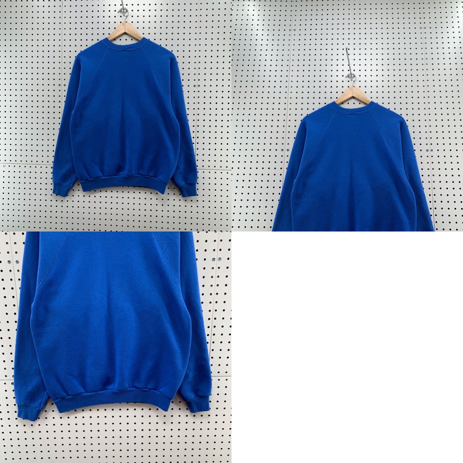 Tultex VINTAGE Tultex Womens M Roya Blue Long Sleeve Sweatshirt Crewneck 90s Shirt Womens Medium Roya Blue Sweatshirt 90s Tultex Crewneck Size M / US 6-8 / IT 42-44 - 8 Thumbnail