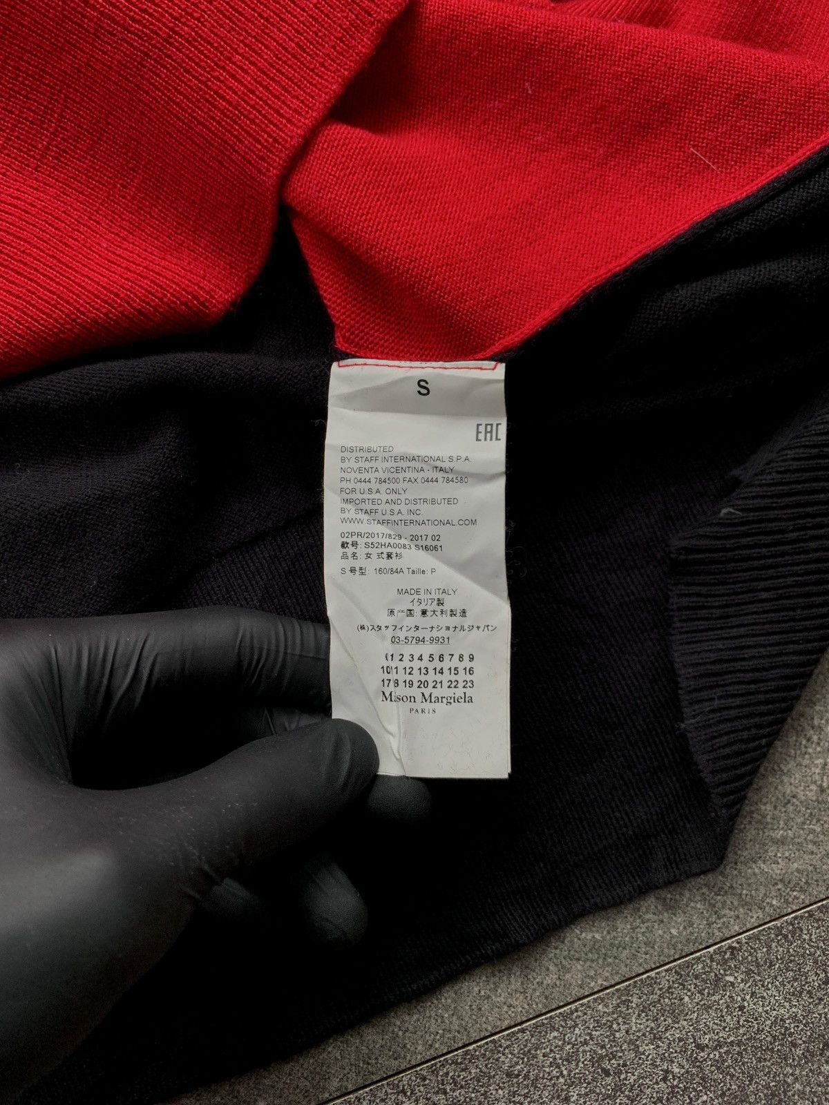 Maison Margiela FREE TAX! MM6 Two Tone Batwing Sweater Size US S / EU 44-46 / 1 - 9 Thumbnail