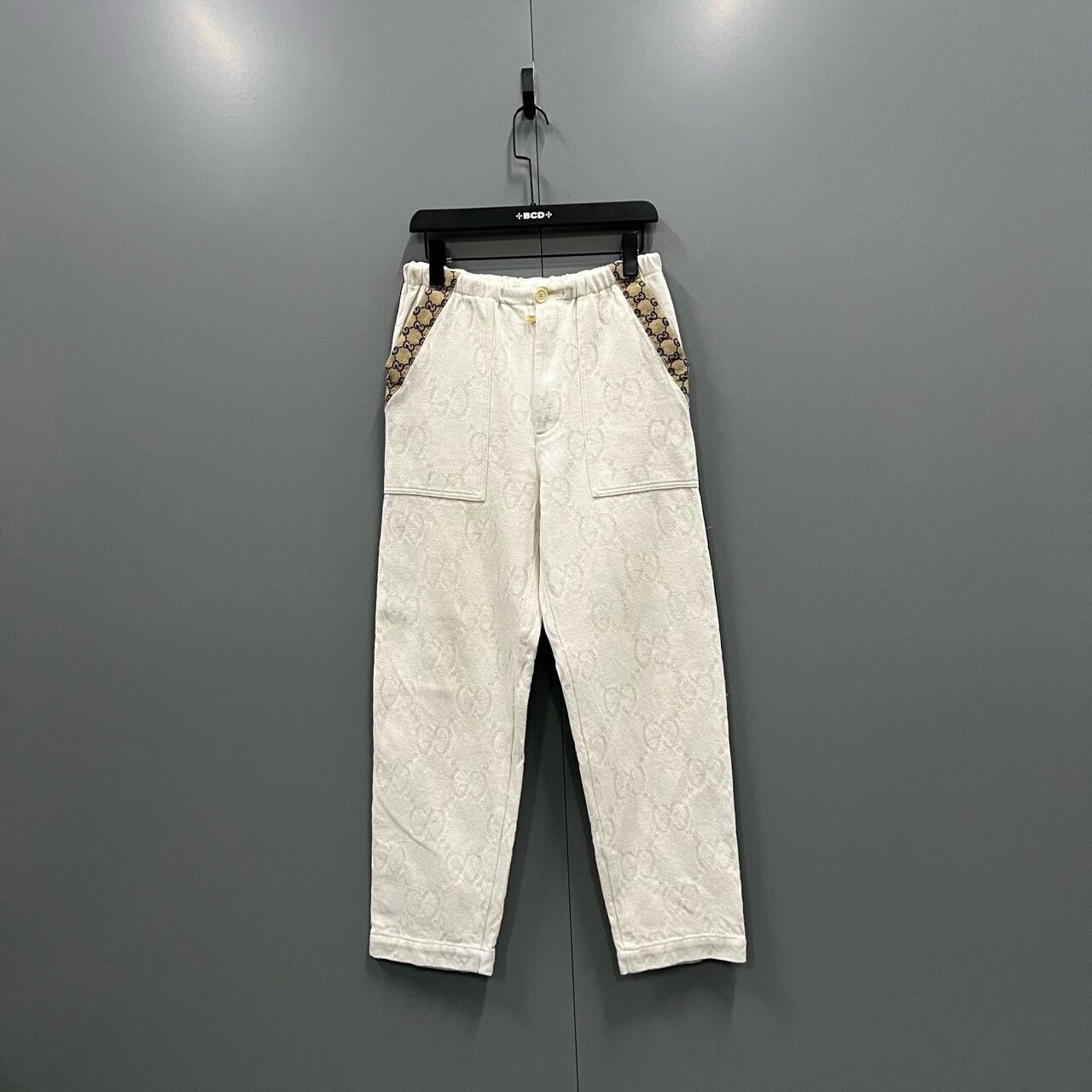 Gucci gucci gg pattern long pants size 46 Size US 30 / EU 46 - 1 Thumbnail