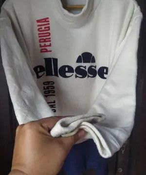 Ellesse Rare Vintage Ellesse Perugia "Dal 1959" Mock Neck Sweatshirt Size US M / EU 48-50 / 2 - 4 Thumbnail