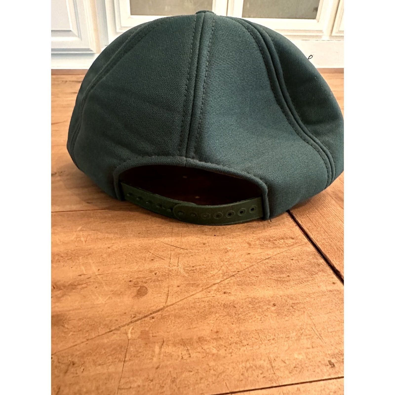 Vintage VINTAGE Interstate Batteries Hat Cap Trucker Full Foam Green Big Patch Made USA Men One Size Adjustable Foam Green USA Trucker Hat Mens Size ONE SIZE - 4 Thumbnail