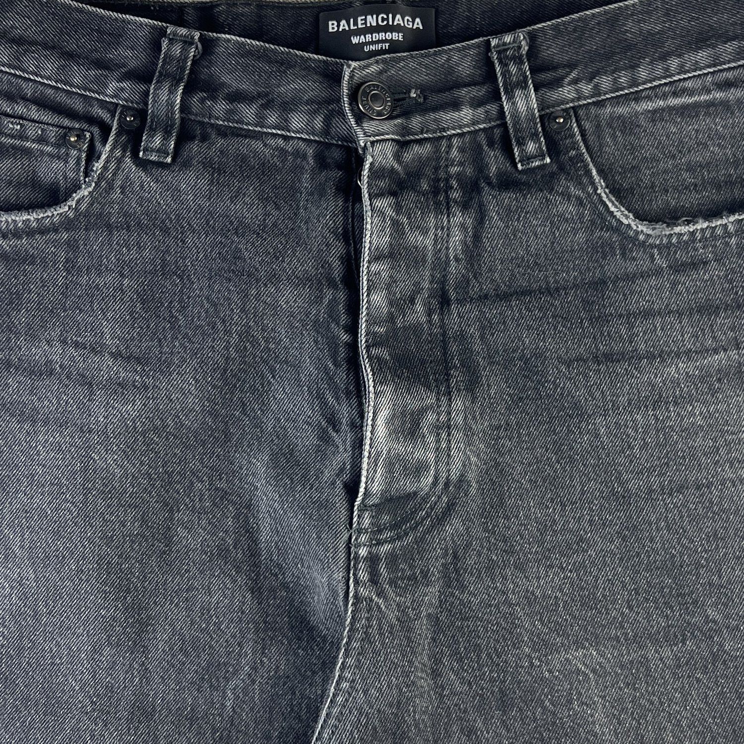 Balenciaga Balenciaga Grey Baggy Jeans Size US 30 / EU 46 - 4 Thumbnail