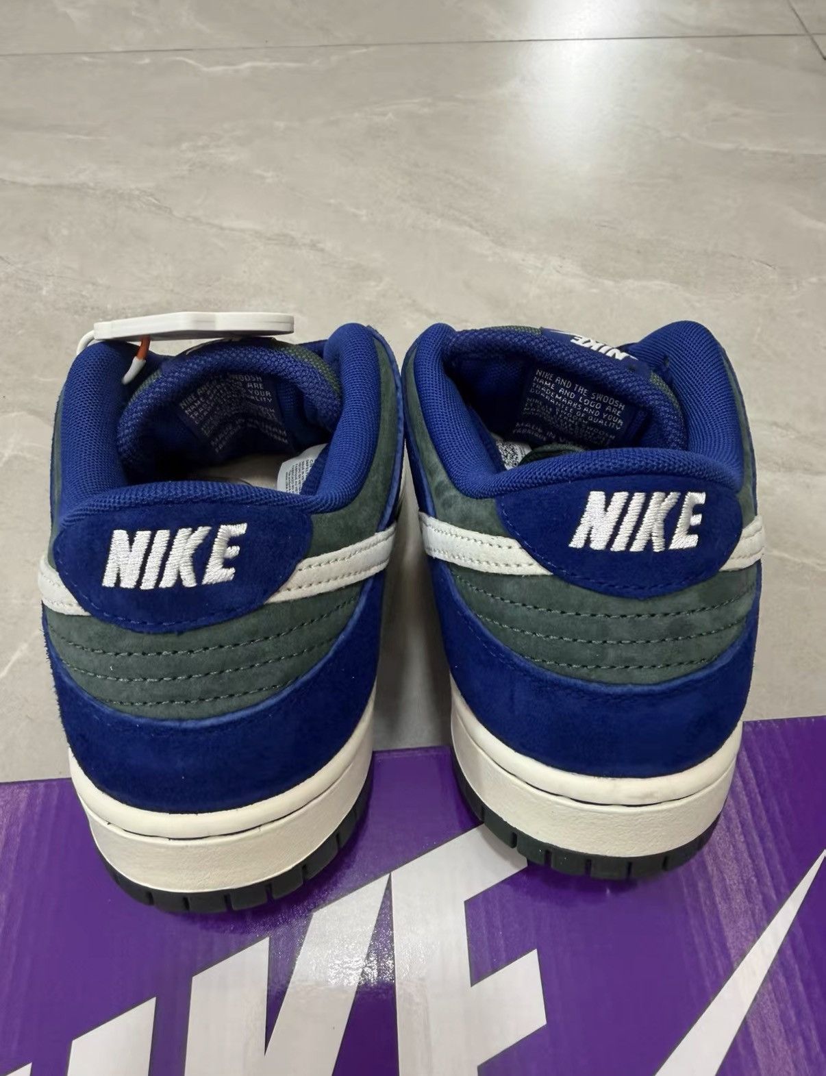 Nike Nike Dunk SB "Deep Royal Blue" Low Top Sneakers J34 Size US 8 / EU 41 - 8 Thumbnail