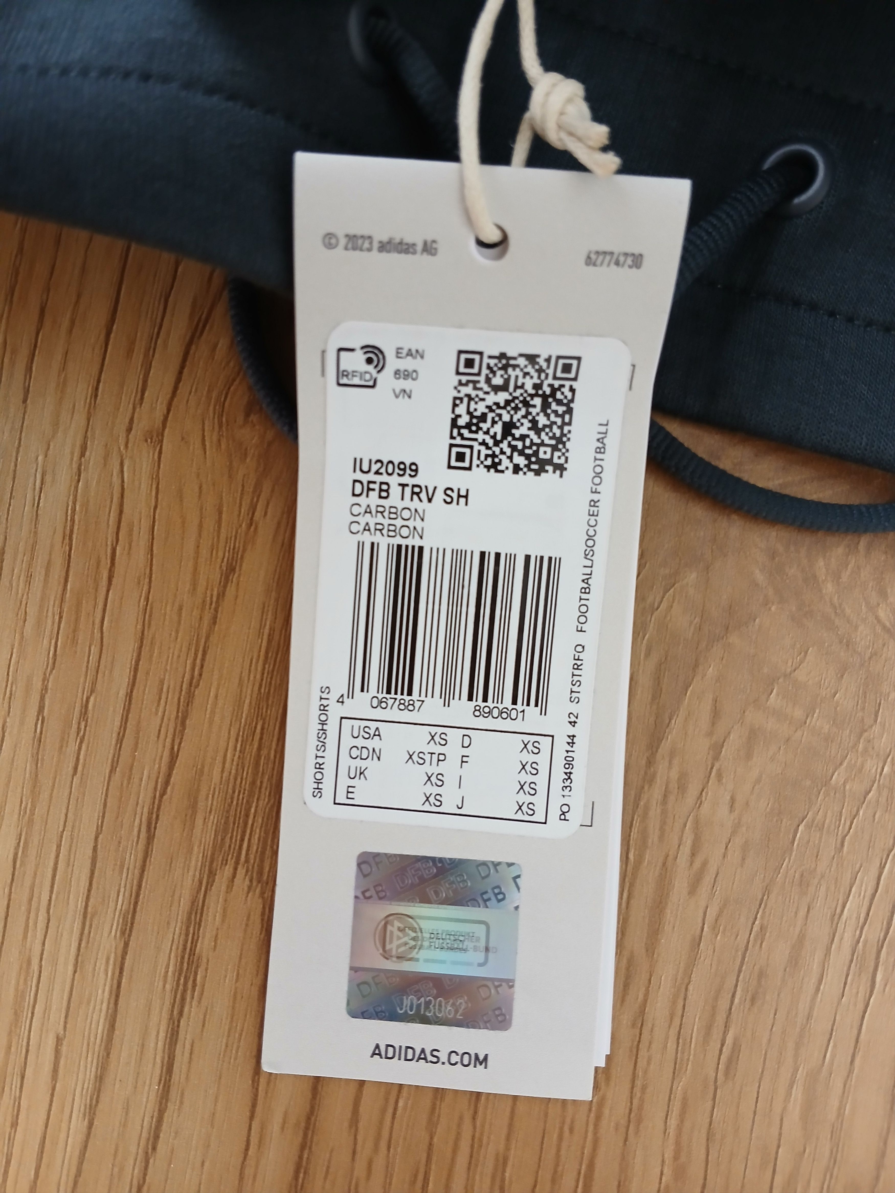 Adidas New Germany National Team Football Shorts size XS Size US 27 - 10 Thumbnail