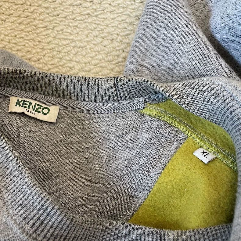 Kenzo KENZO Grey hoodie Size XL / US 12-14 / IT 48-50 - 5 Thumbnail