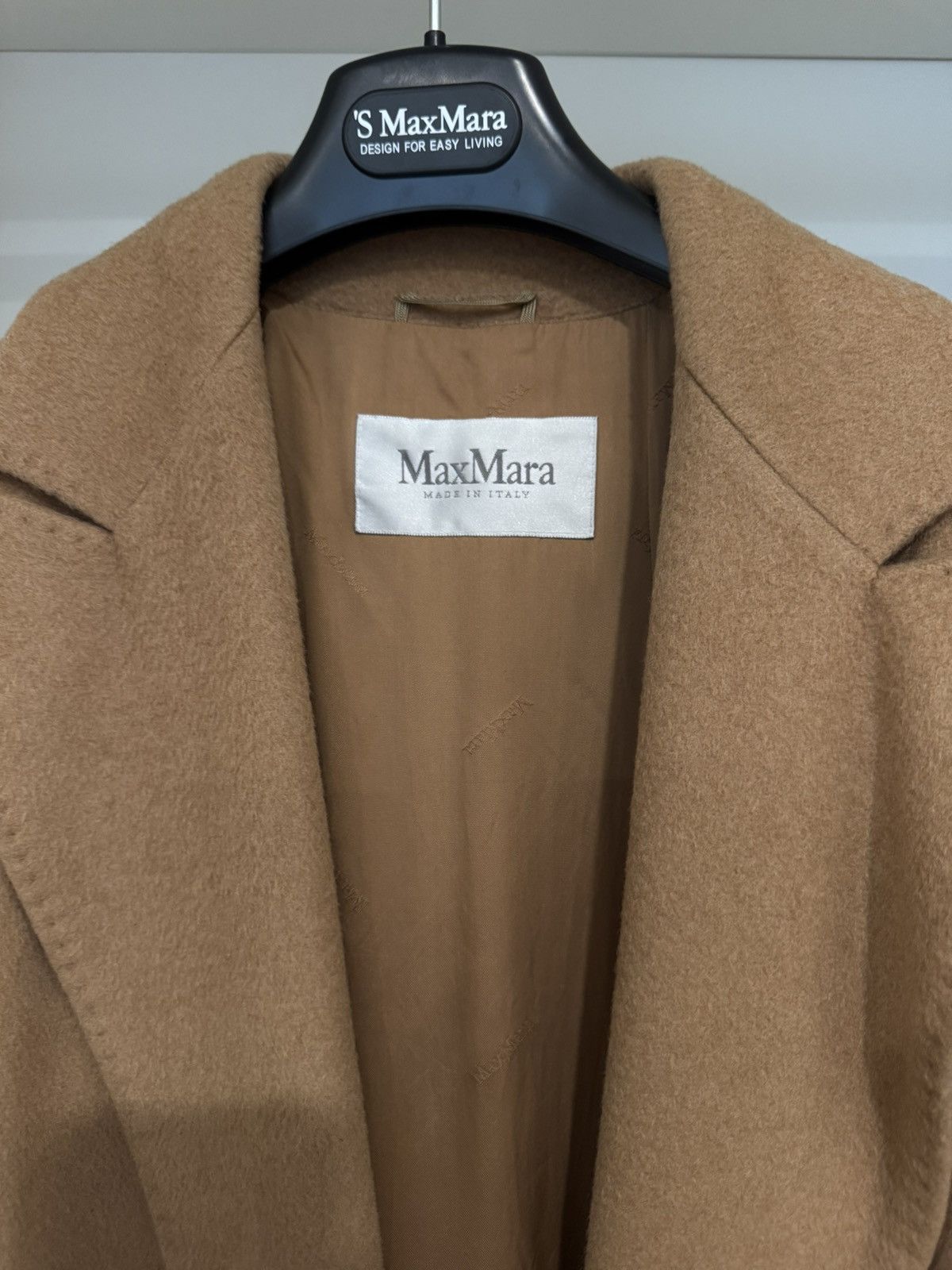 Max Mara Max Mara Camel Wool Wrap Coat Size XS / US 0-2 / IT 36-38 - 2 Thumbnail