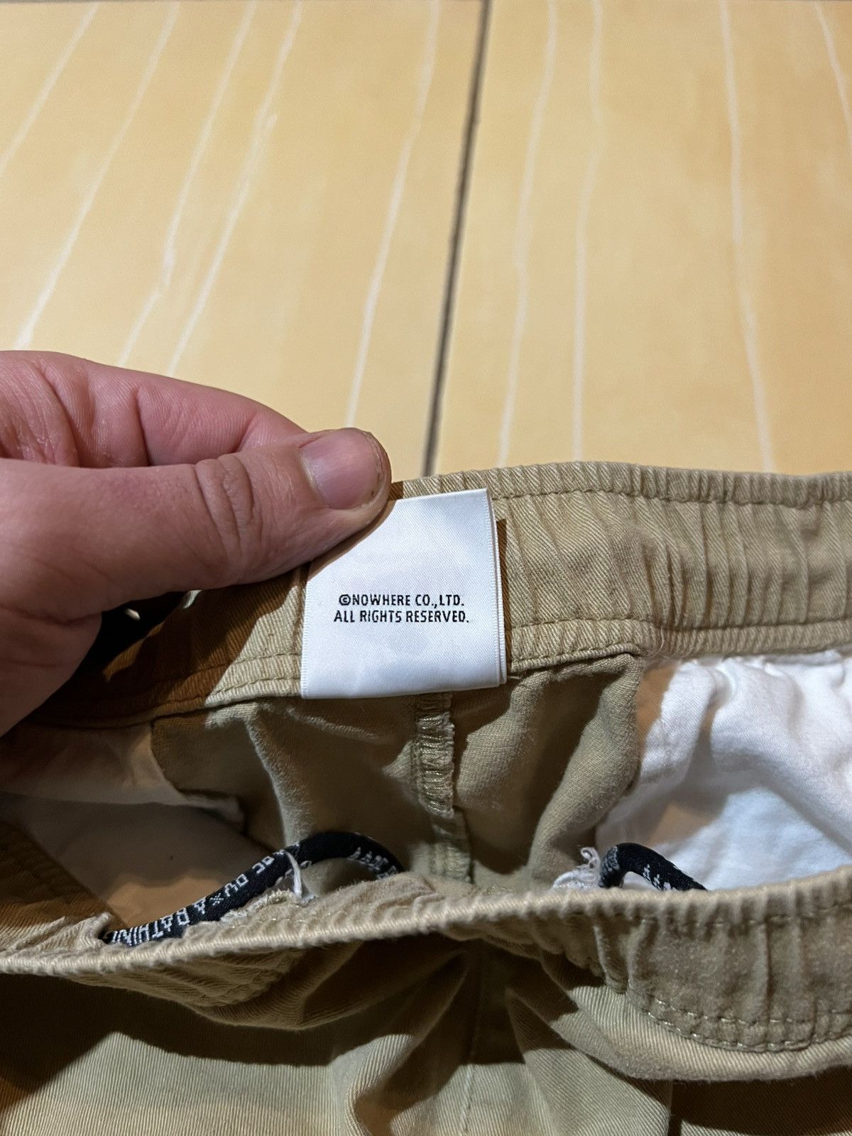 Aape AAPE by A Bathing Ape Short Khaki Cargo Size US 37 - 5 Thumbnail