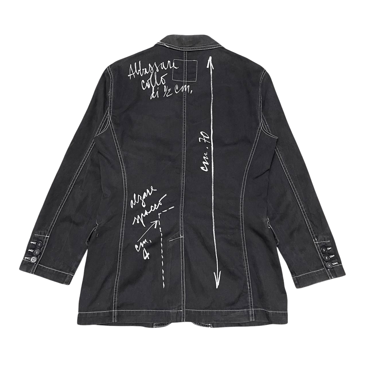 Moschino Moschino Jeans Painted Jacket Size US S / EU 44-46 / 1 - 11 Thumbnail