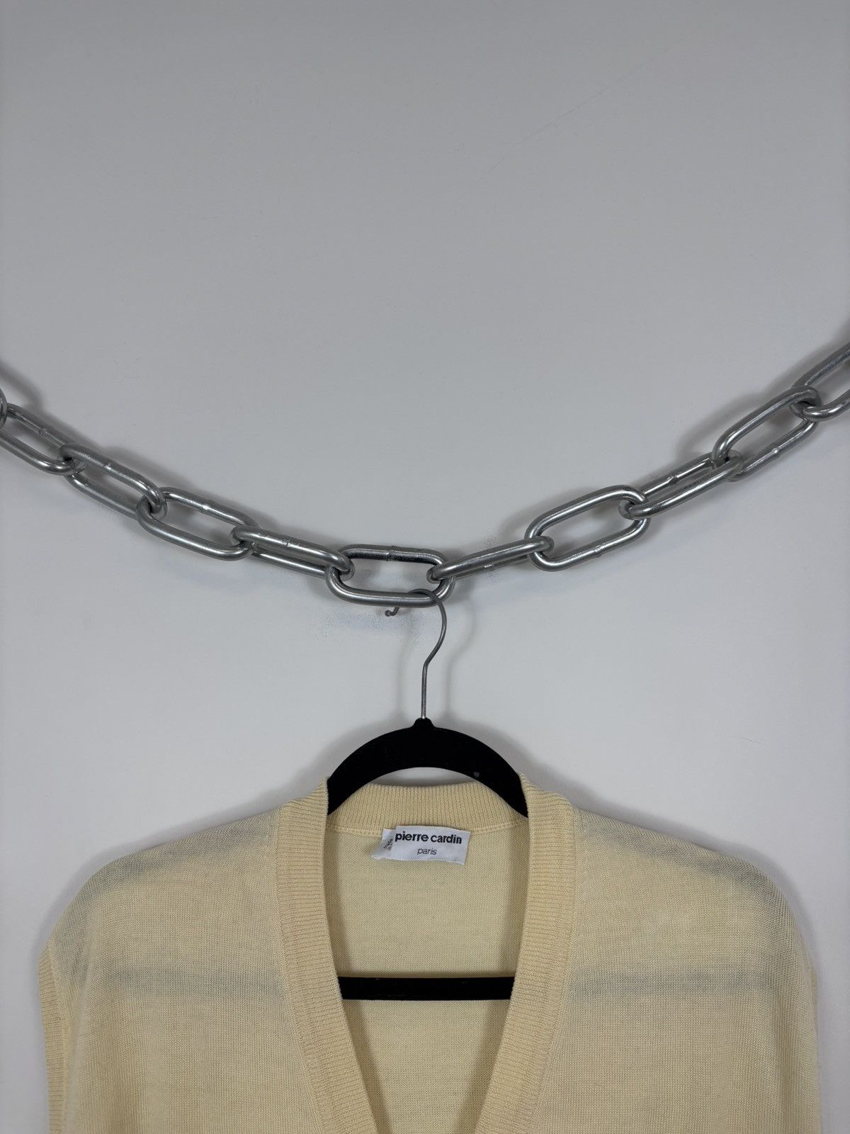 Pierre Cardin Vintage Pierre Cardin Men’s Yellow Wool Knit Vest Sweater Size US S / EU 44-46 / 1 - 3 Thumbnail