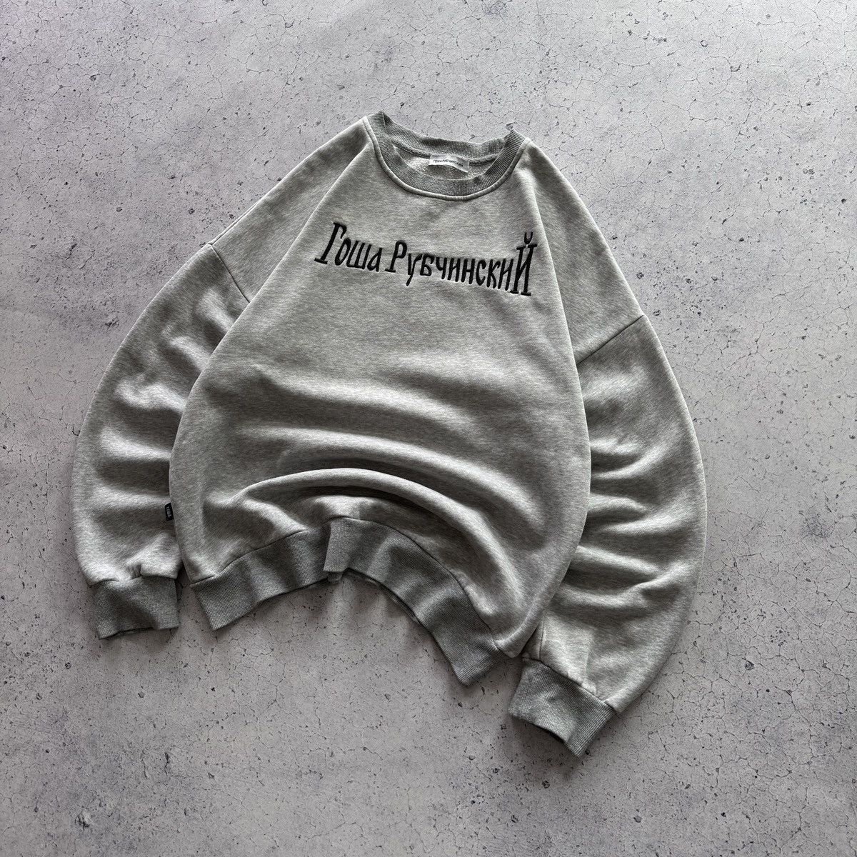 Gosha Rubchinskiy Vintage Gosha Rubchinskiy 2016 Grey Sweat Hoodie Size US L / EU 52-54 / 3 - 2 Thumbnail