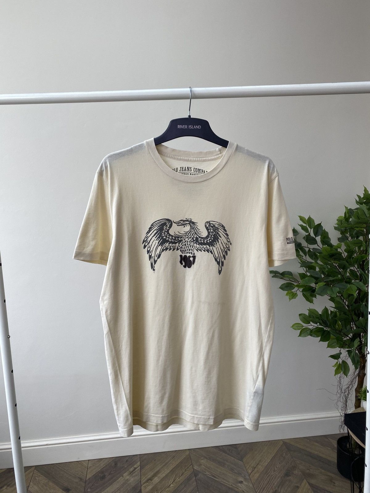 Polo Ralph Lauren × Vintage Vintage Denim & Supply Ralph Lauren bird big logo tee Size US M / EU 48-50 / 2 - 3 Thumbnail
