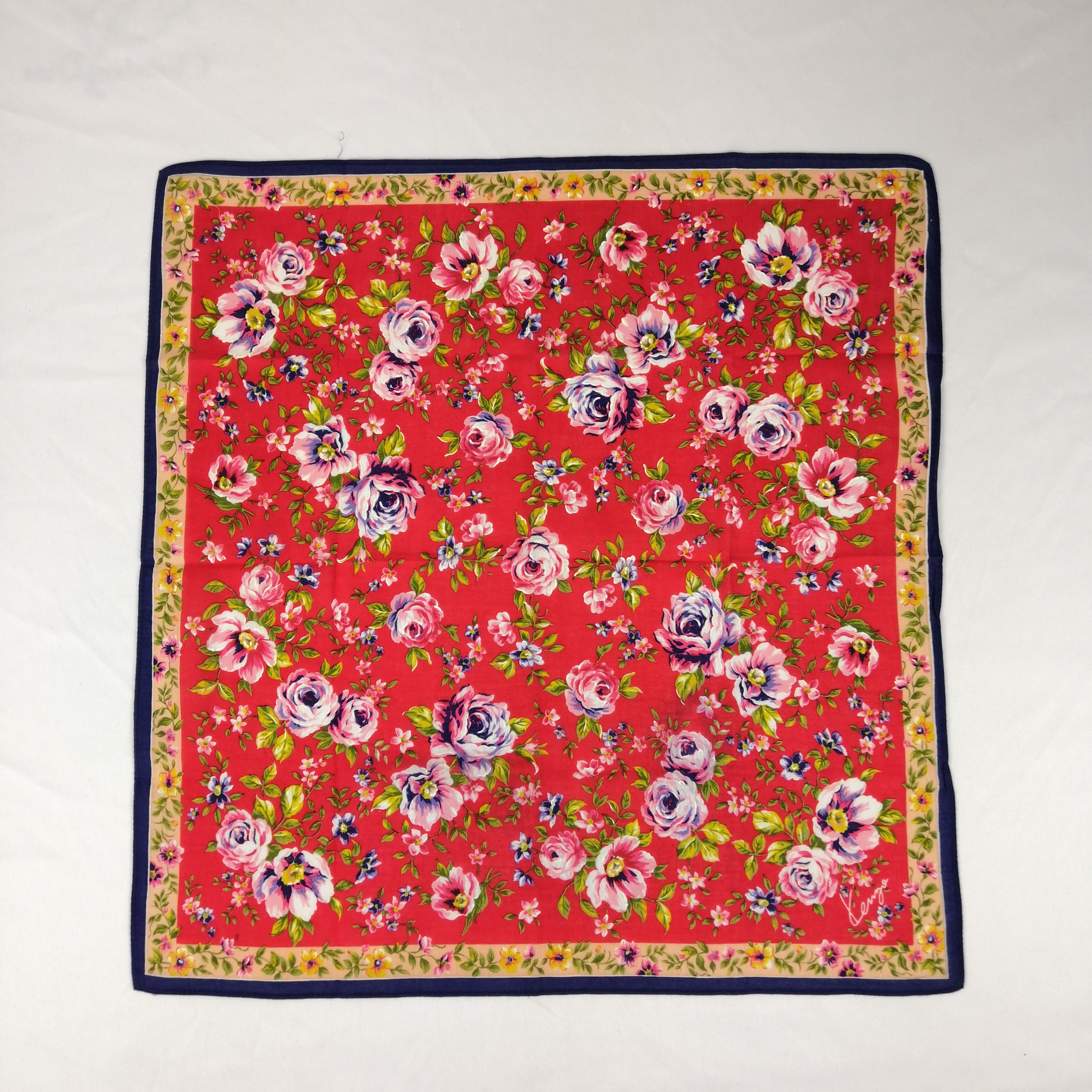Kenzo Vintage Kenzo Neckerchief Handkerchief Bandana Size ONE SIZE - 2 Thumbnail