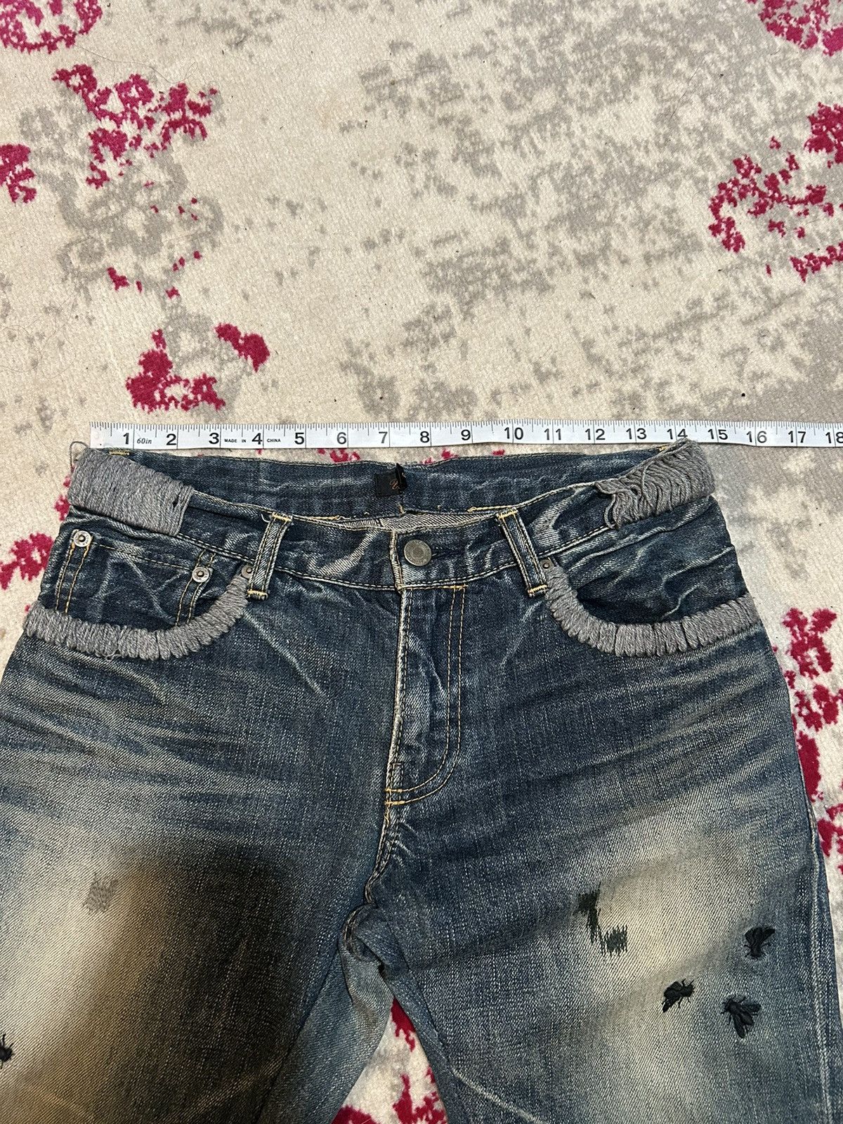 Undercover Undercover Bug Denim Size US 28 / EU 44 - 6 Thumbnail