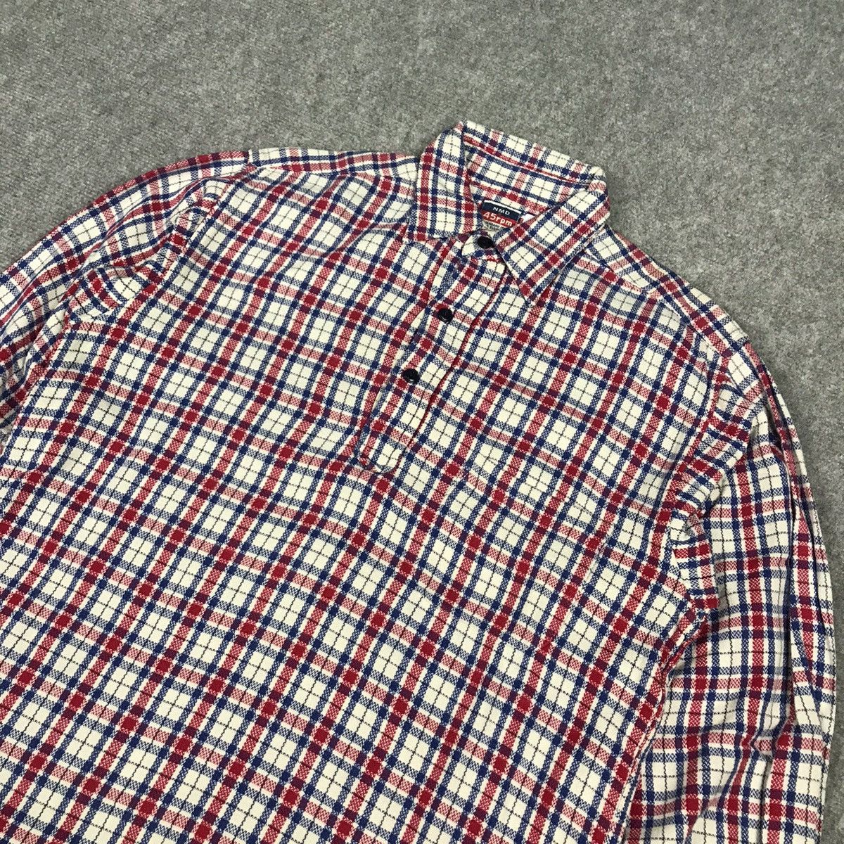 45rpm 45rpm japan flannel design half button shirt Size US S / EU 44-46 / 1 - 2 Thumbnail