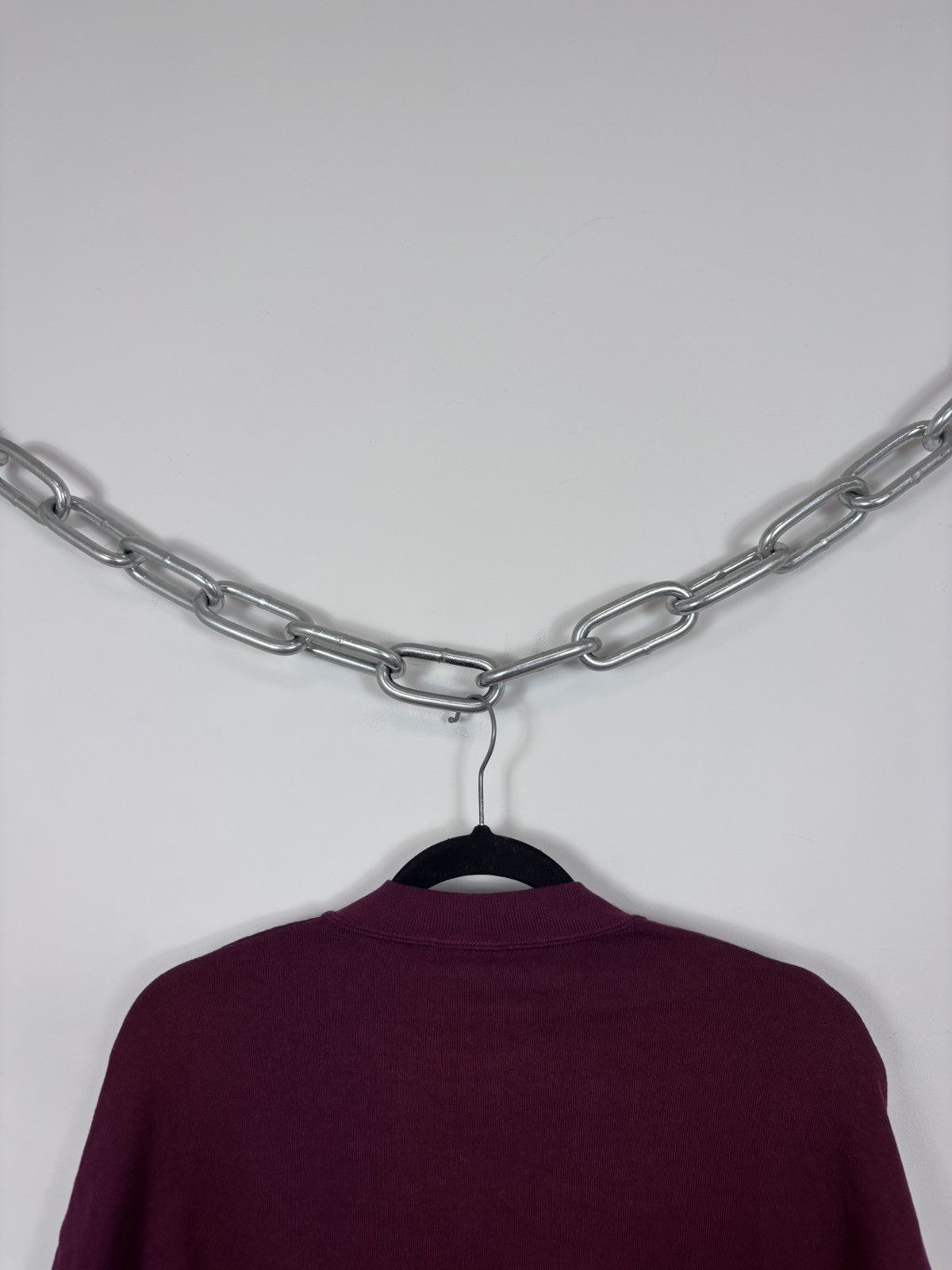 Jerzees Vintage 1990s Jerzees Blank Sweatshirt Crewneck Made In USA Size US L / EU 52-54 / 3 - 15 Thumbnail