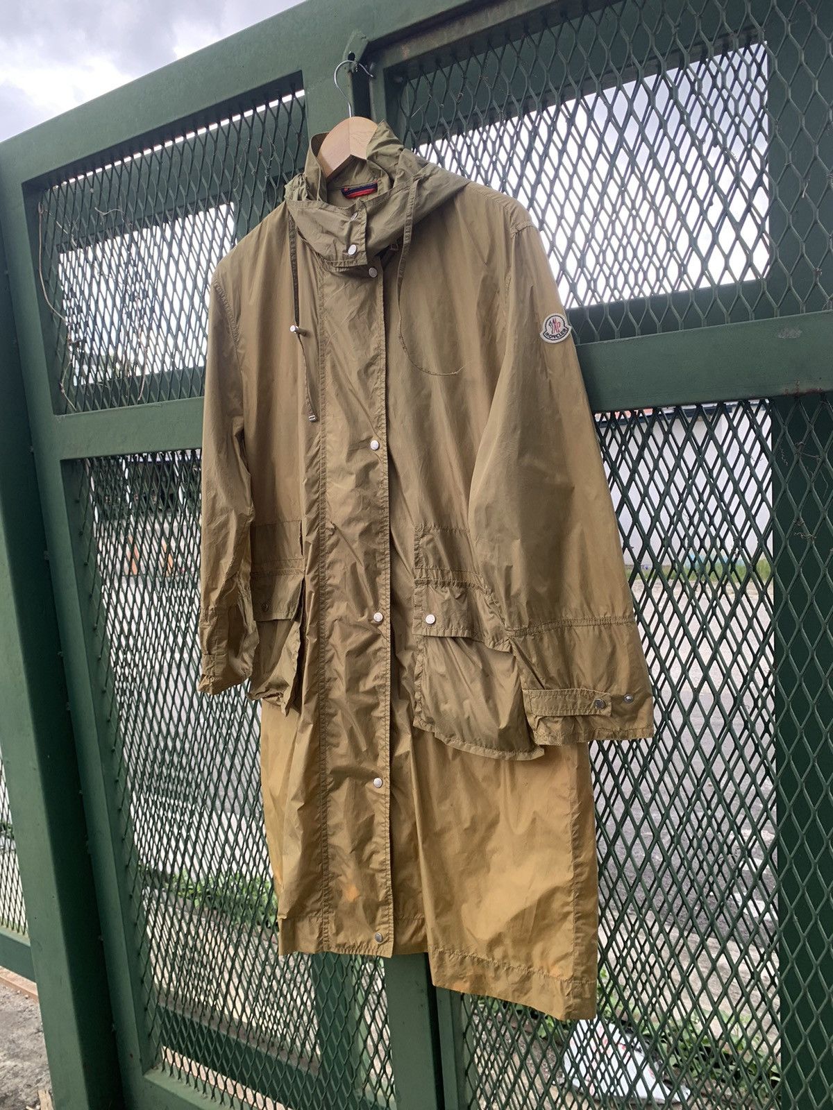 Moncler Sun faded moncler nylon parka jacket Size S / US 4 / IT 40 - 3 Thumbnail