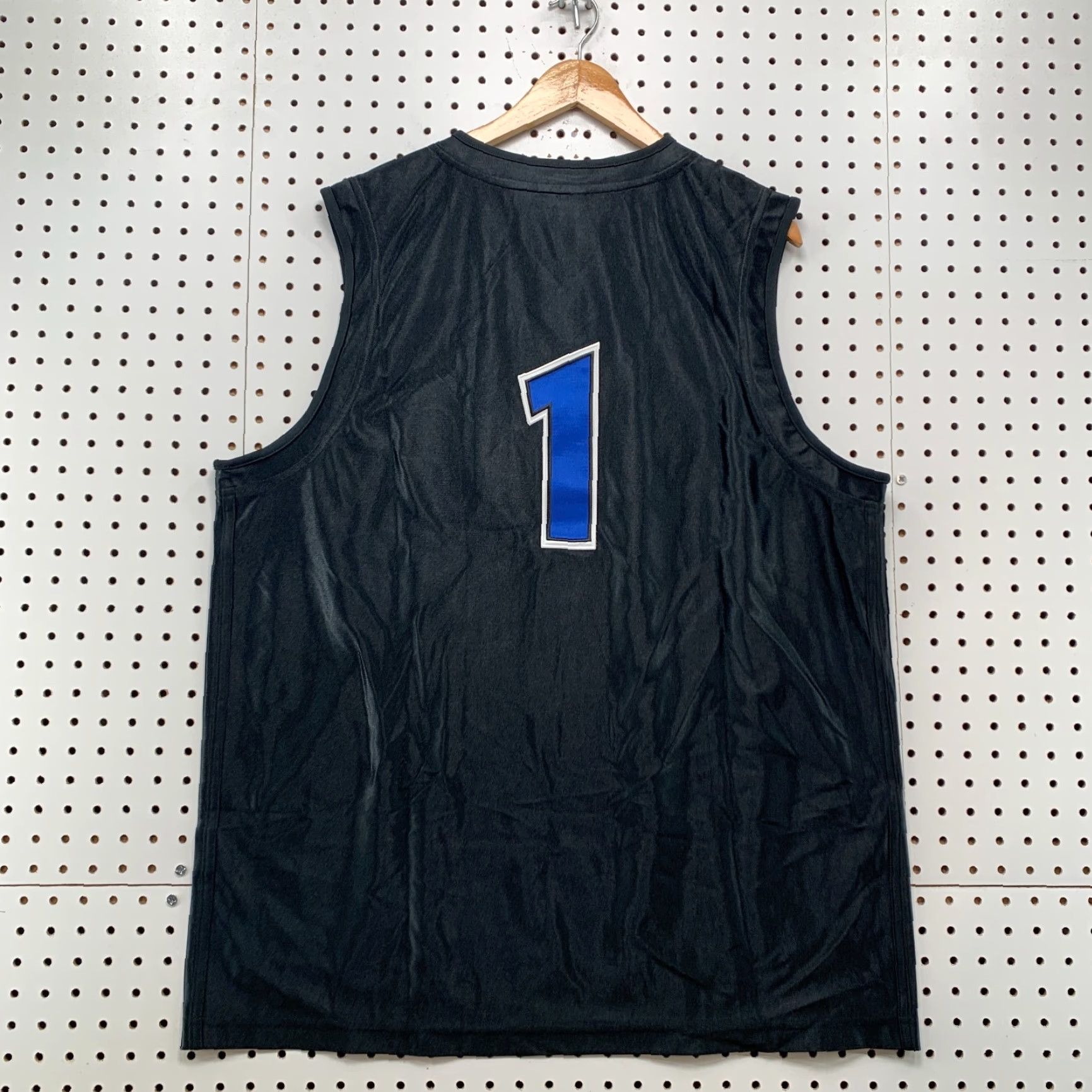 Adidas Vintage Adidas Tracy McGrady Jersey Men's XL Black Satin Embroidered 90s Activewear Size US XL / EU 56 / 4 - 2 Thumbnail