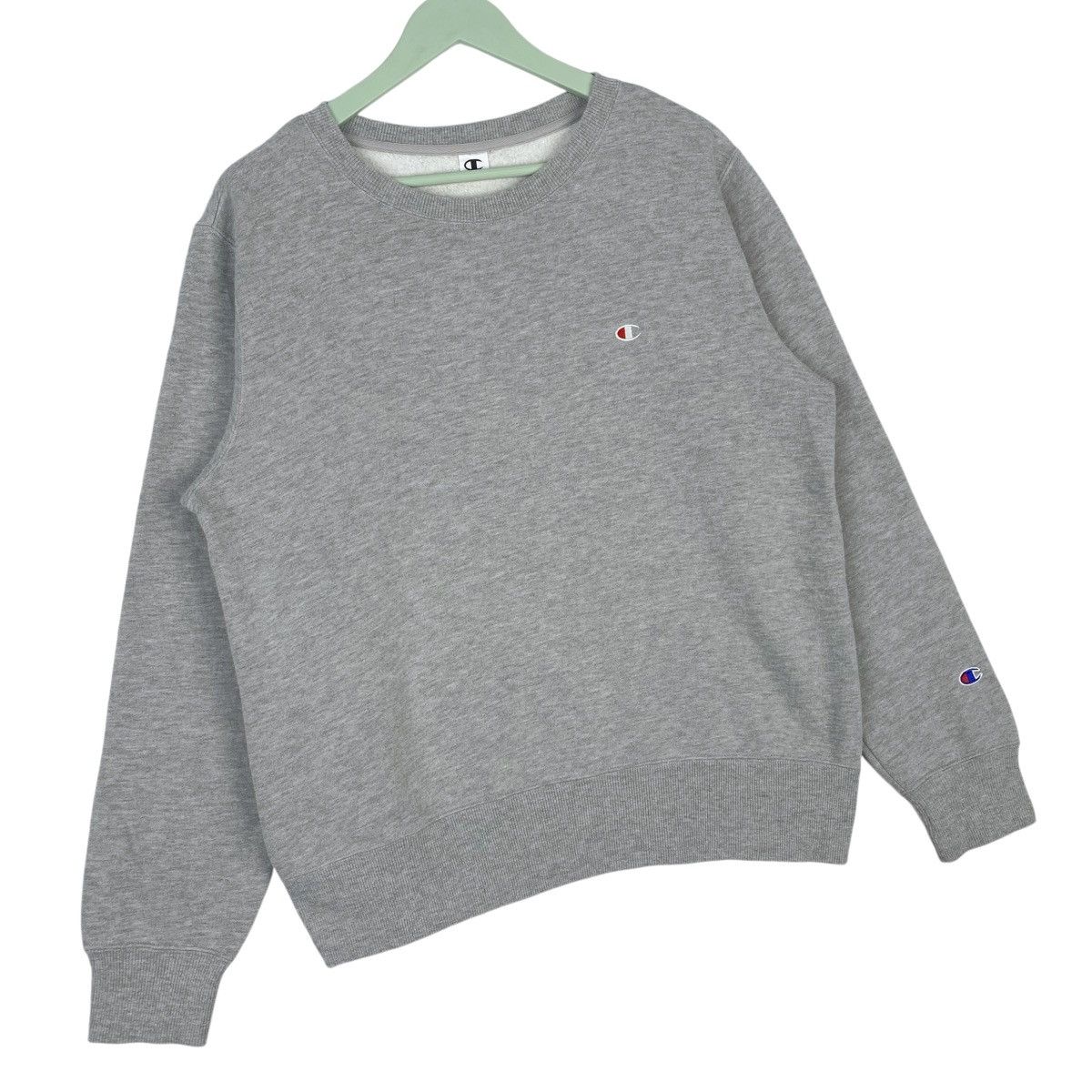 Champion Champion Embroidery Logo Sweatshirt Crewneck Pullover Jumper Size L / US 10 / IT 46 - 4 Thumbnail